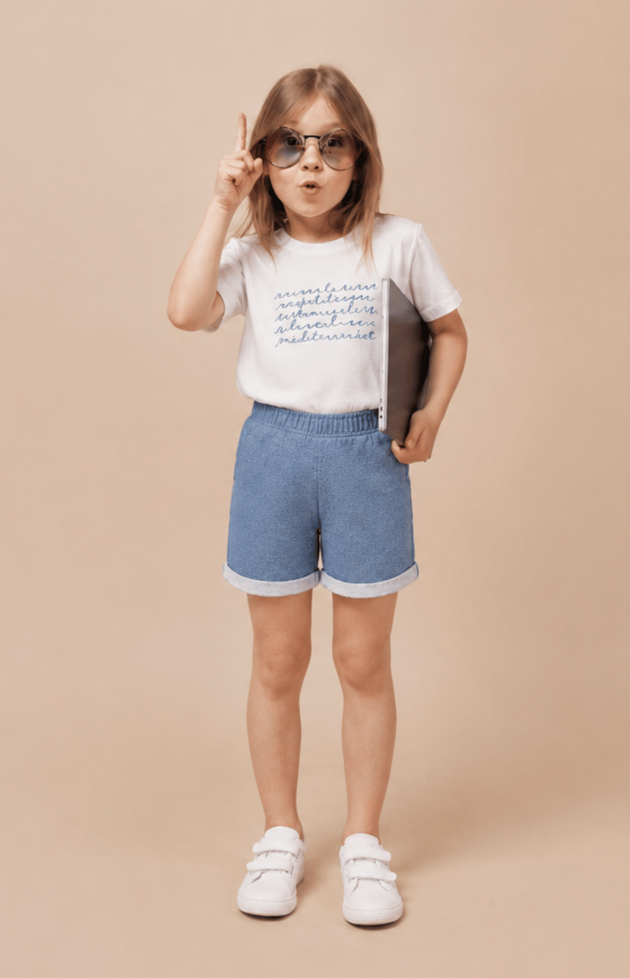 Denim Unisex Kids Short Organik Kumaşlı Çocuk Şort
