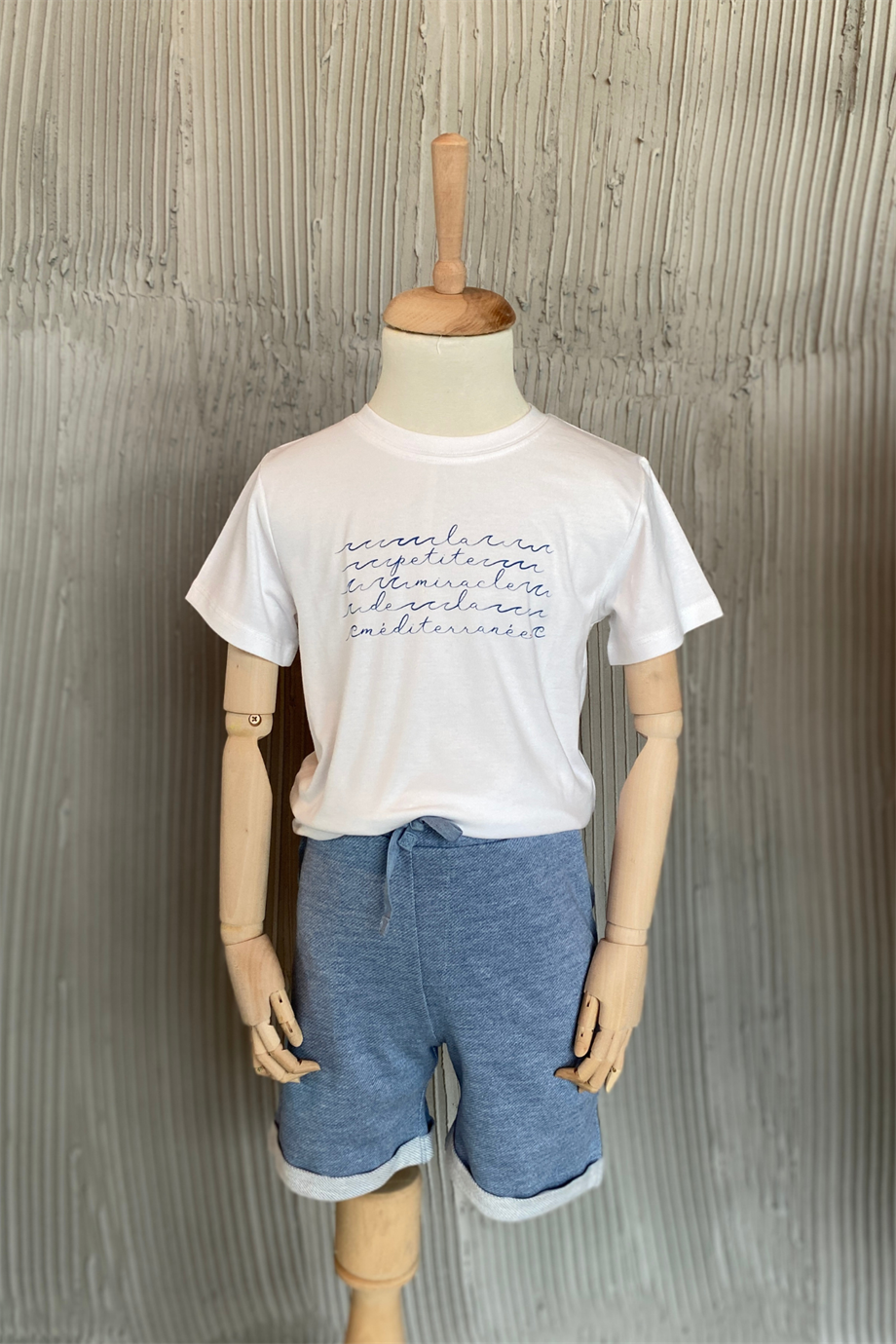 Denise Unisex Kids Tee, Baskı Detaylı Organik Kumaşlı Çocuk T-shirt