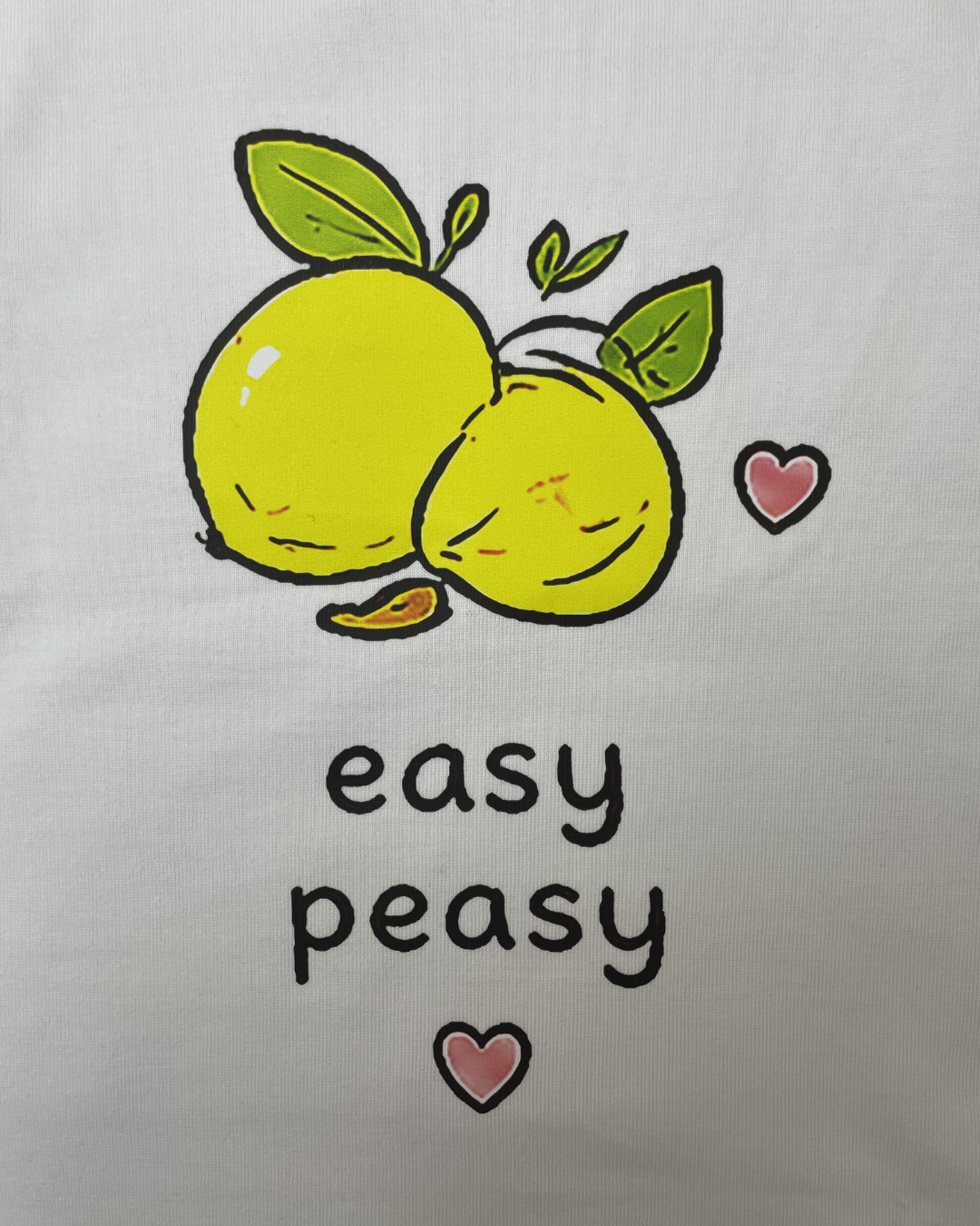 EASY PEASY, Organik Kumaşlı Kısa Kollu Baskılı Unisex Çocuk T- shirt