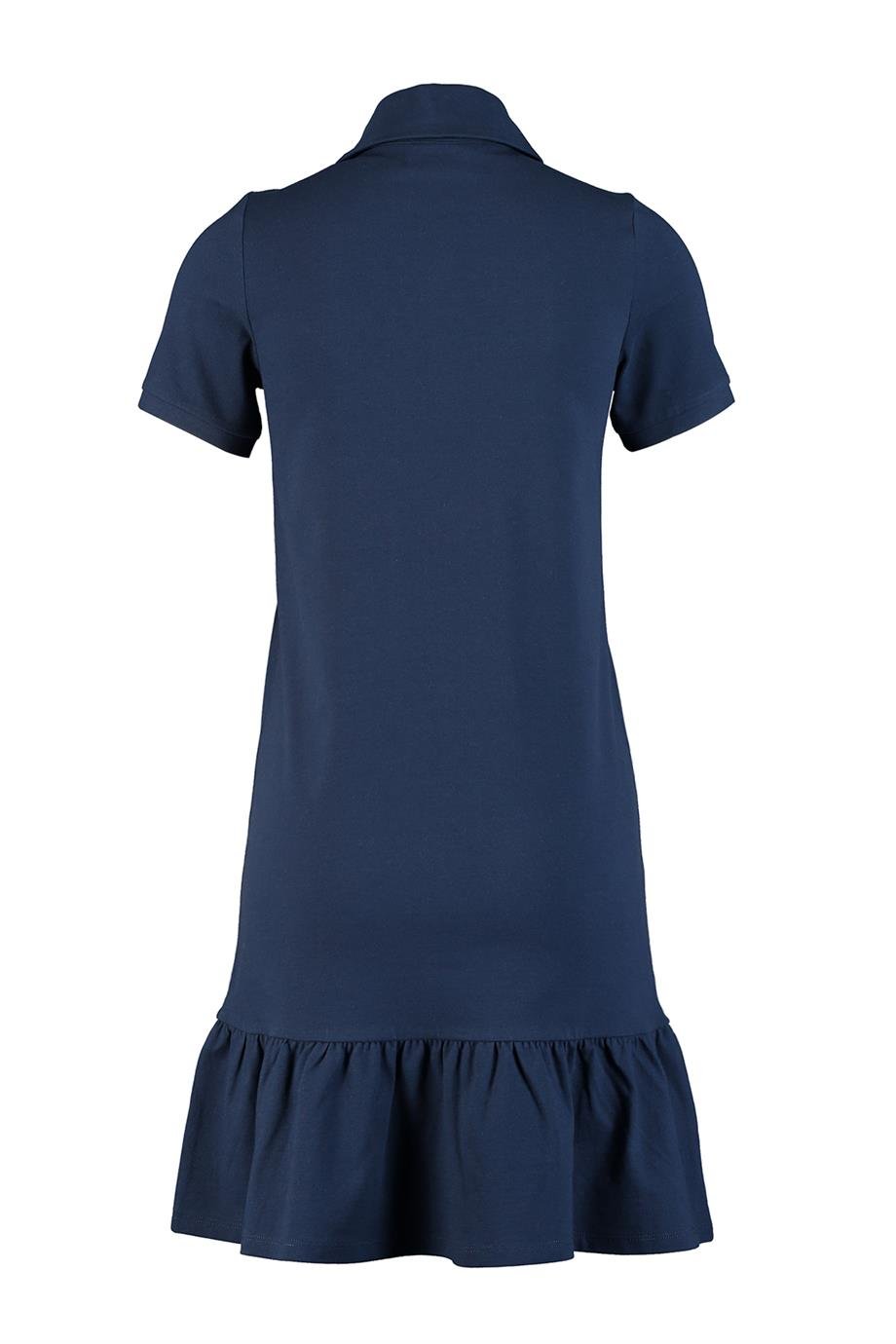 Funny Dress, Organik Kumaşlı, Lacivert Pike Elbise