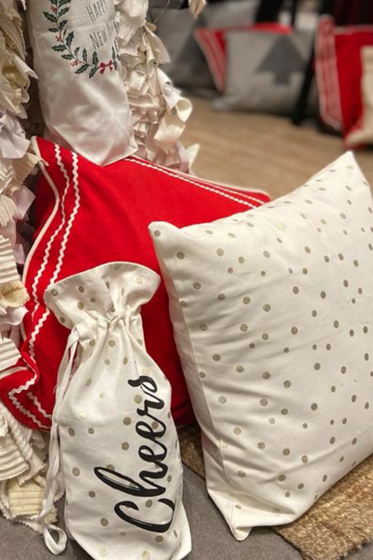 Glitter Wine Bag