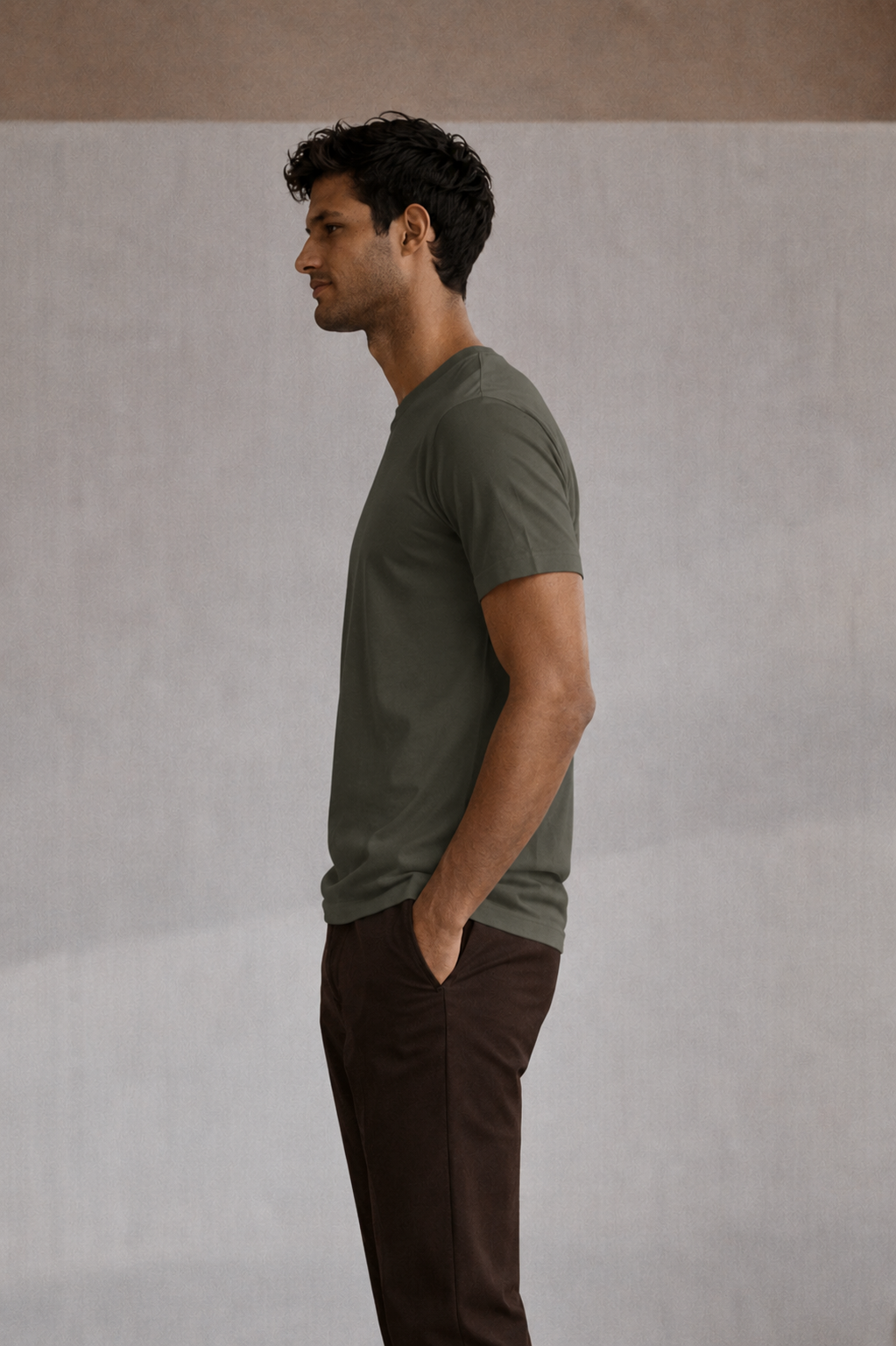 HENRY TEE, Organik Pamuklu, Regular T-shirt