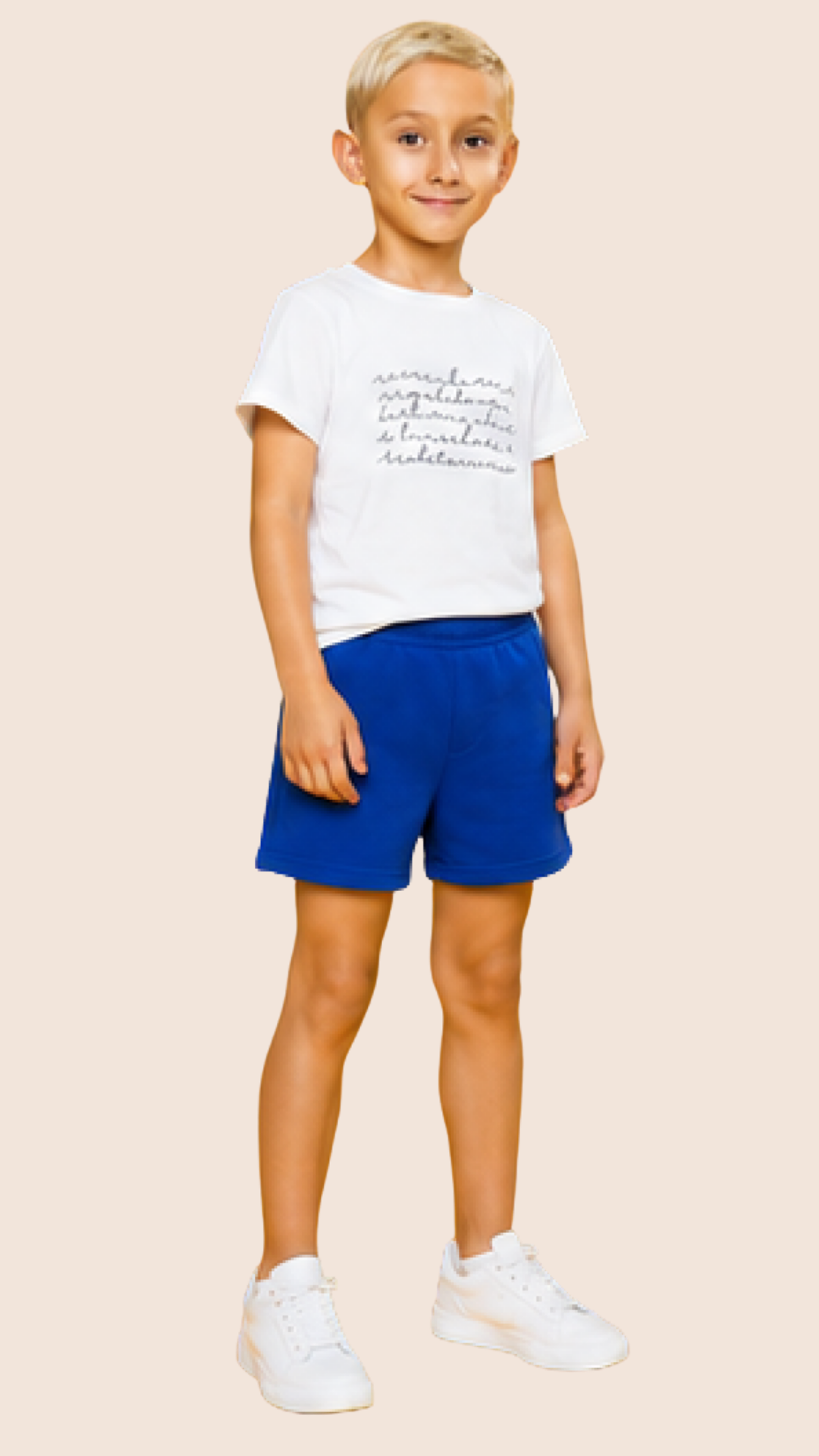 HERCULES, Unisex Kids Short, Organik Kumaşlı Çocuk Şort
