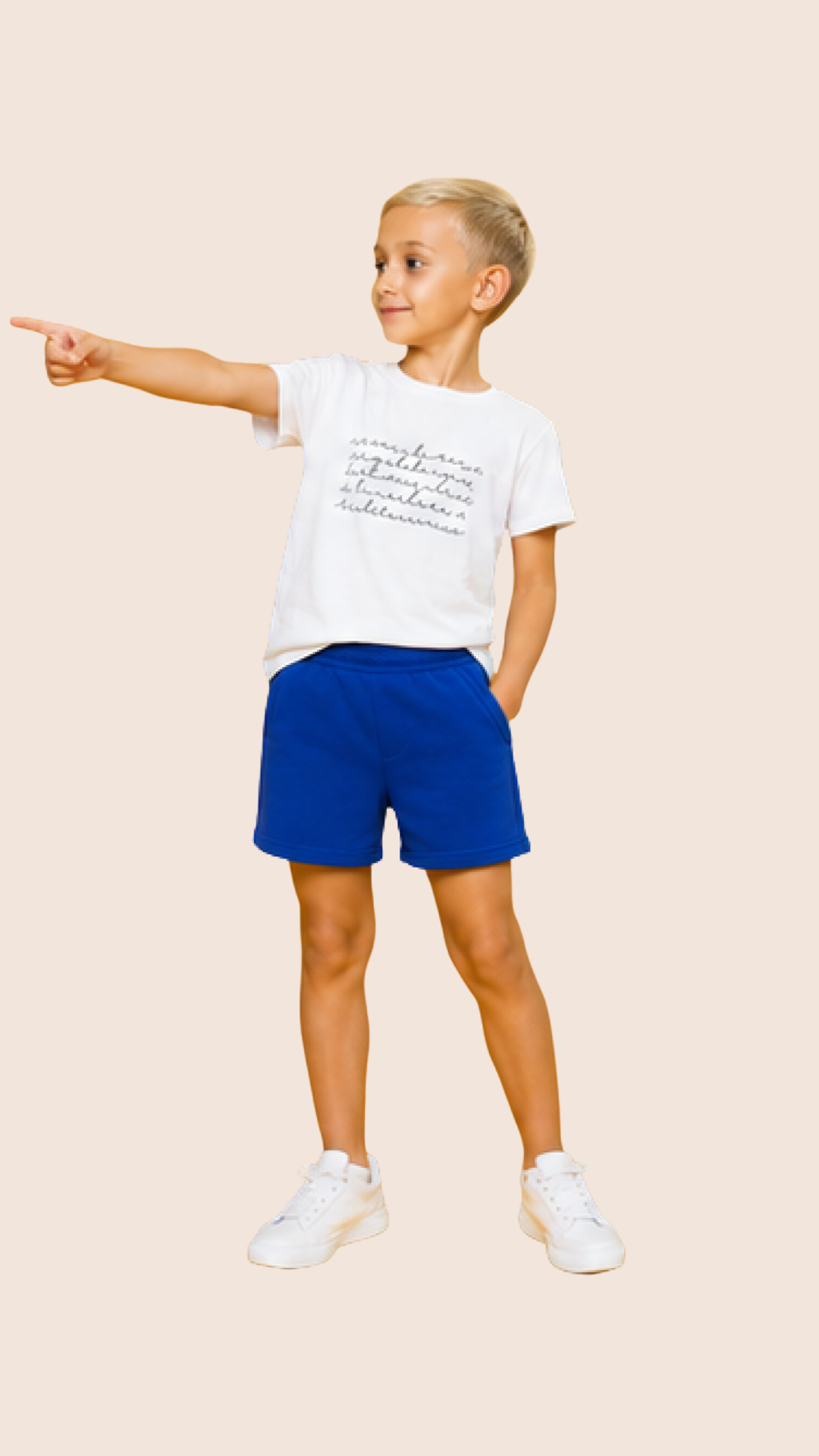 HERCULES, Unisex Kids Short, Organik Kumaşlı Çocuk Şort