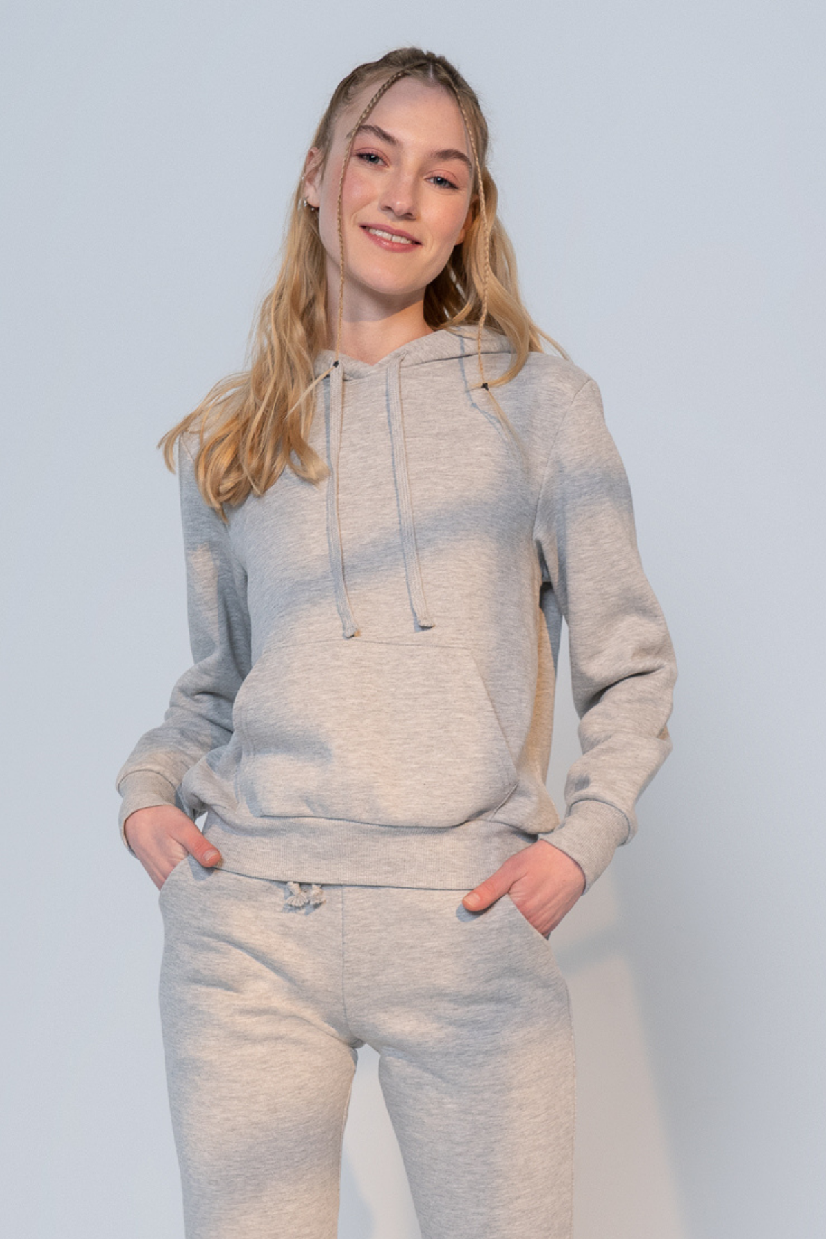 Jade, Organik Kumaşlı, Kapüşonlu Sweatshırt