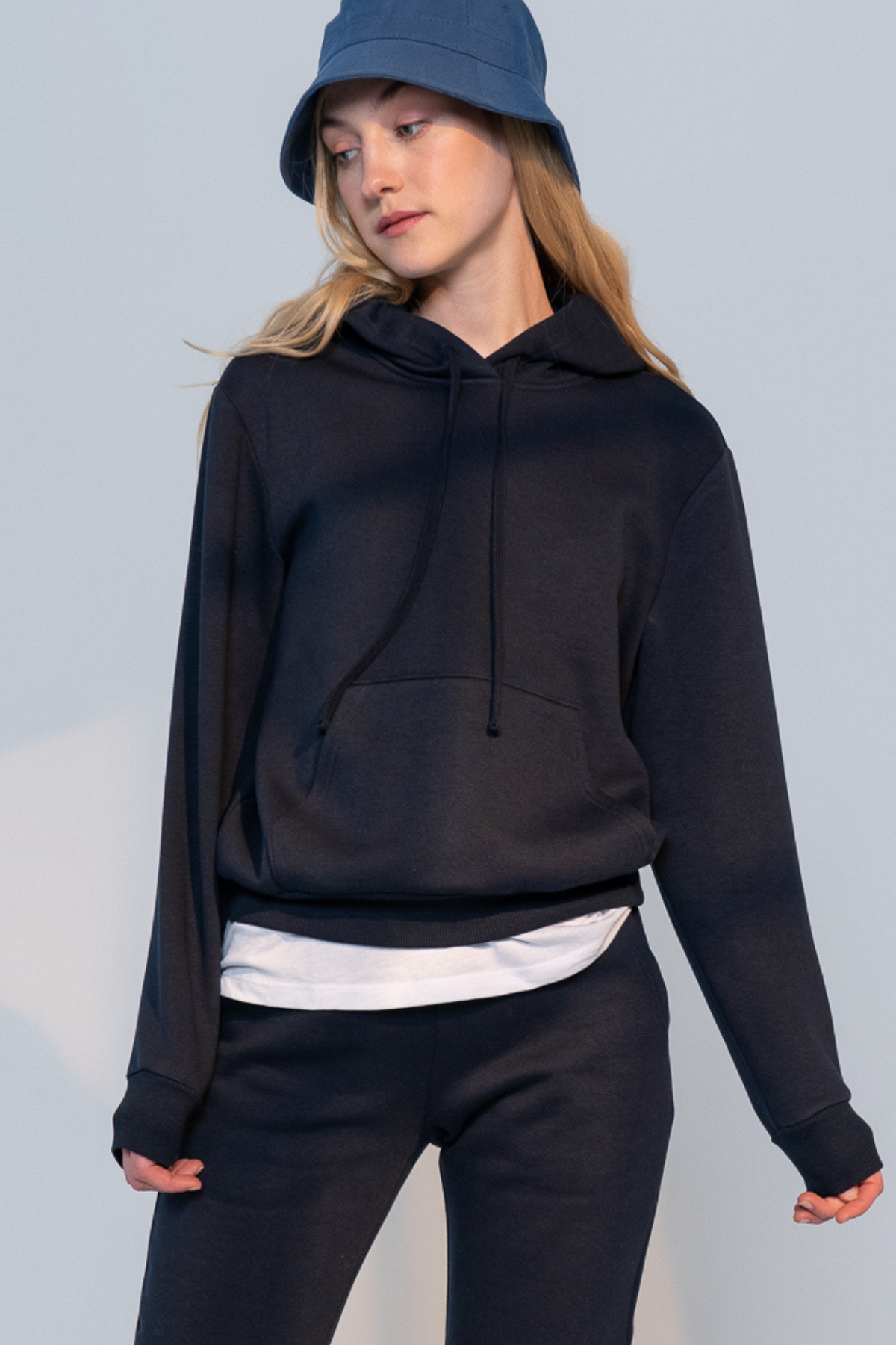 Jade, Organik Kumaşlı, Kapüşonlu Sweatshırt
