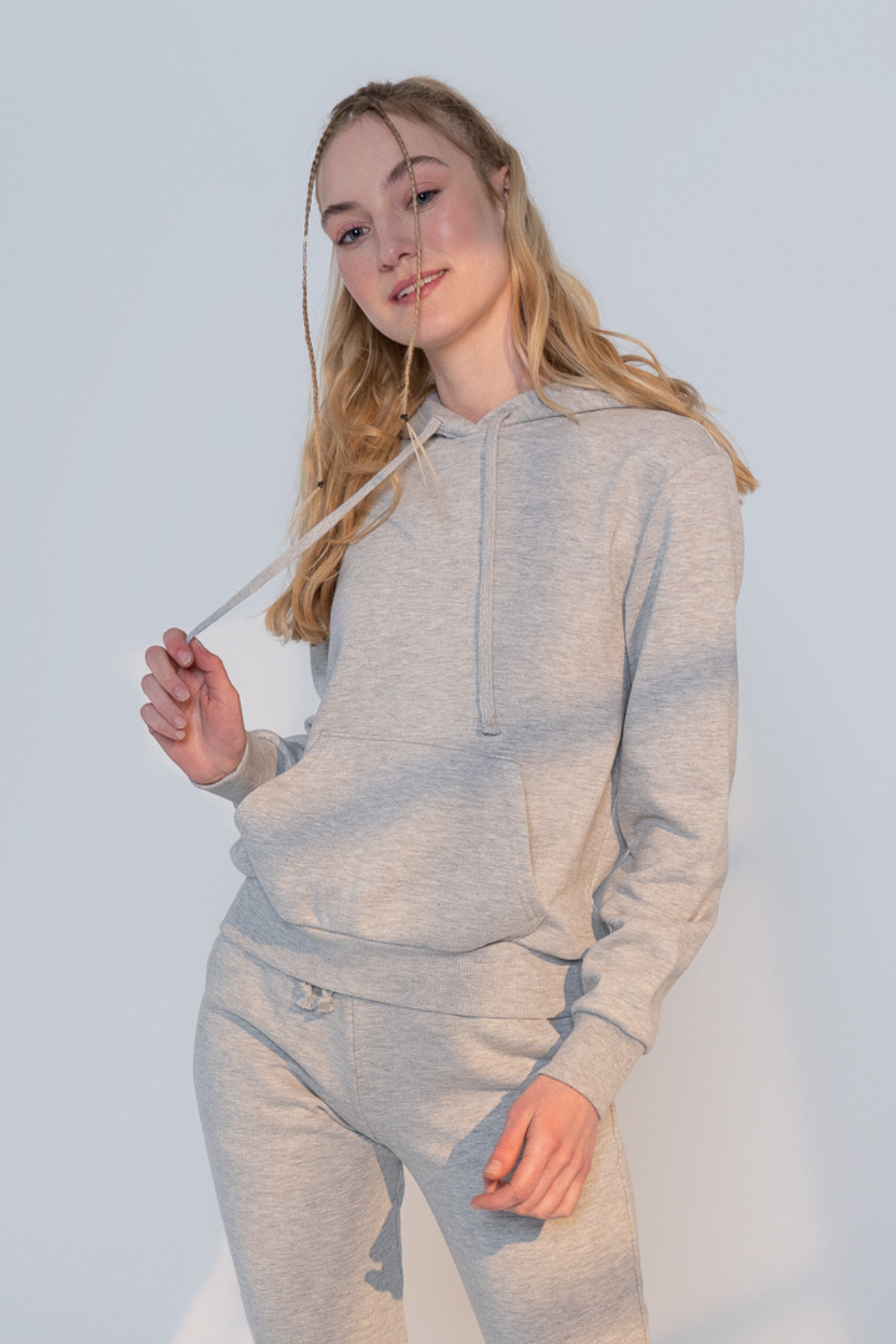 Jade, Organik Kumaşlı, Kapüşonlu Sweatshırt