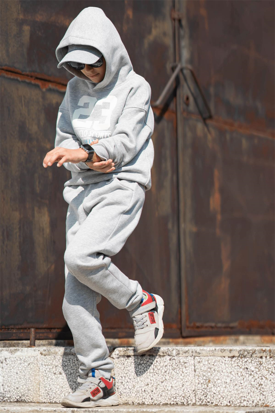 JORDAN - ORGANIK KUMAŞLI SWEAT TAKIM