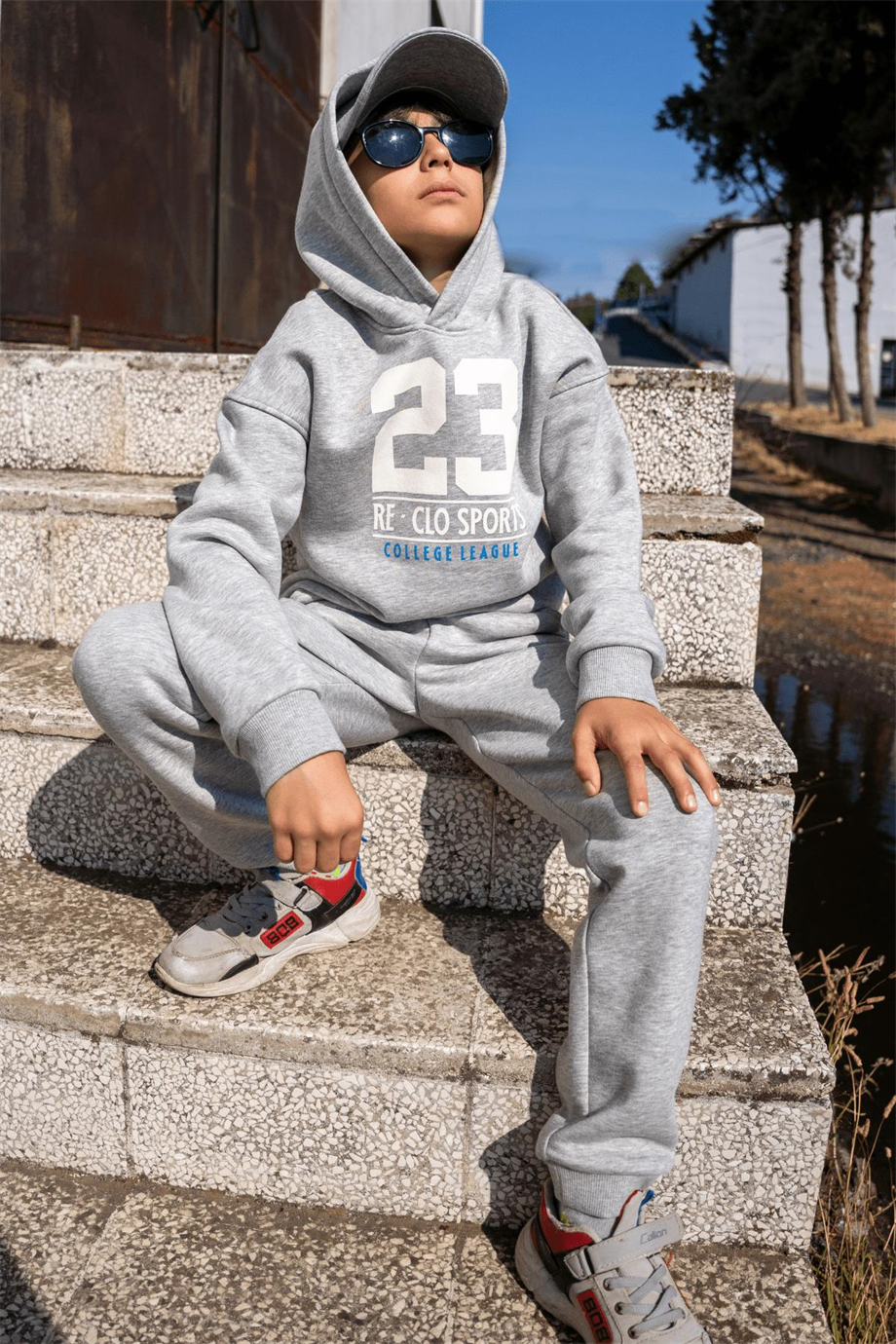 JORDAN - ORGANIK KUMAŞLI SWEAT TAKIM
