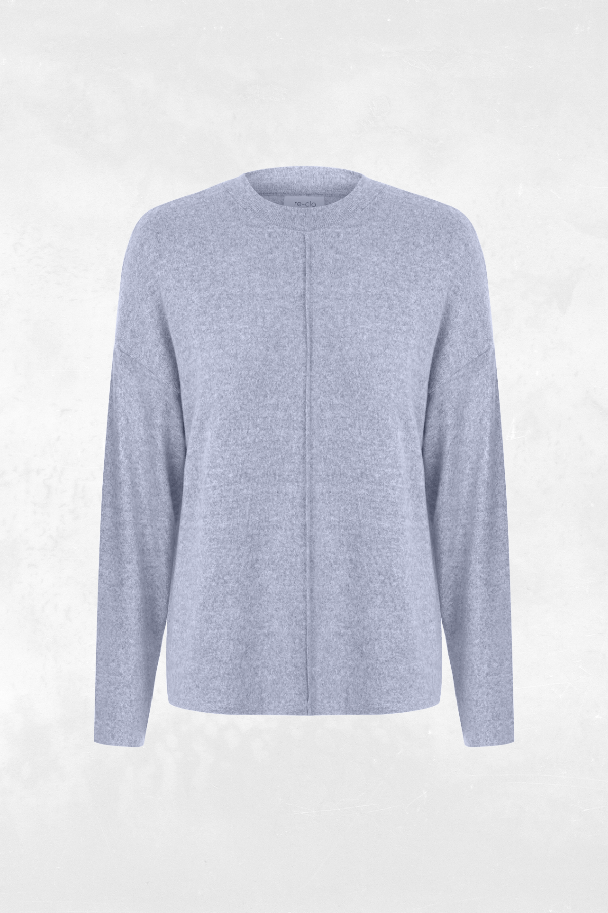 Kelly Basic Top, Ön Nervür Detaylı, Organik Kumaşlı Sweatshirt