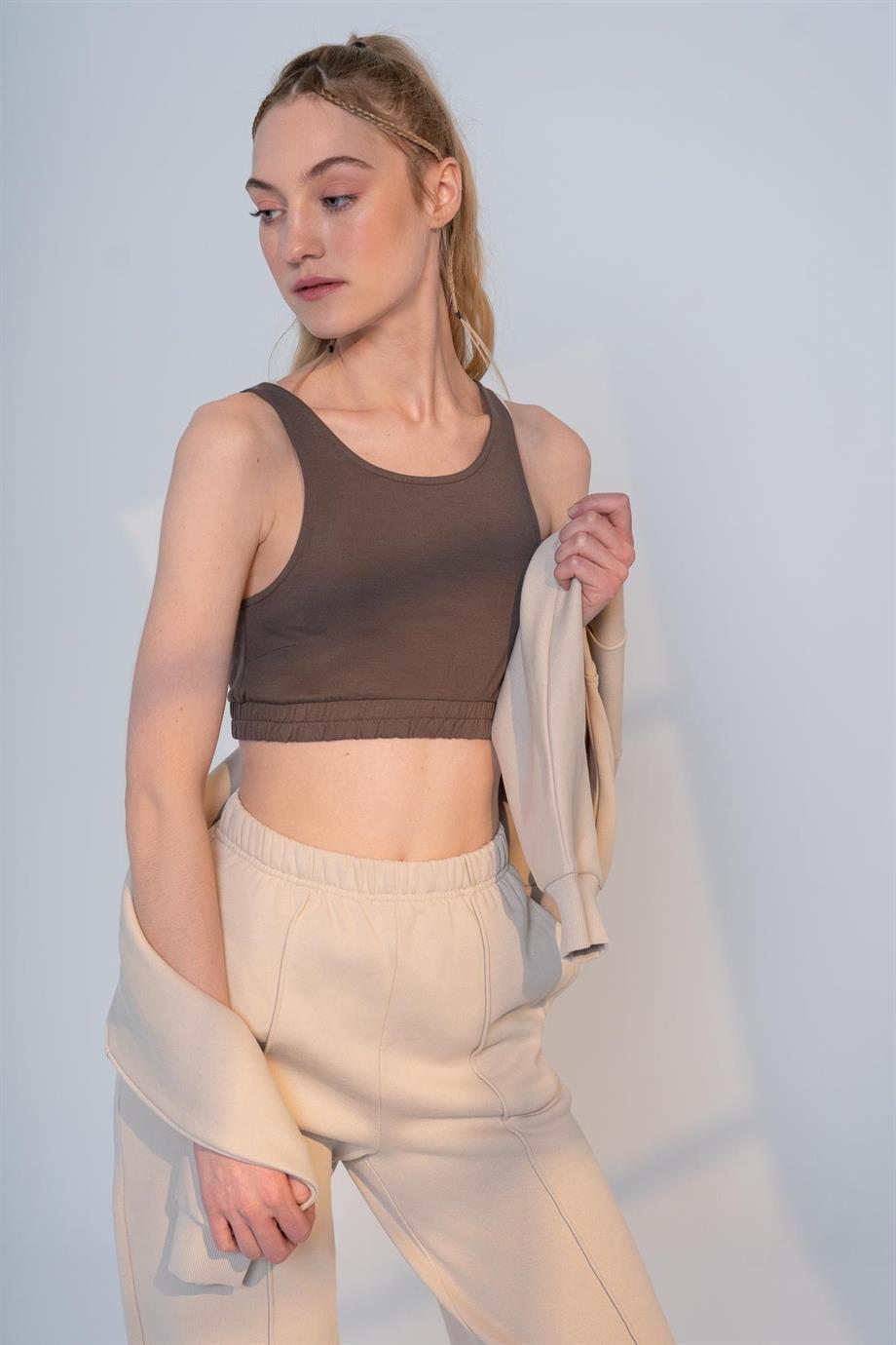 LINA - CROPPED BRA TOP