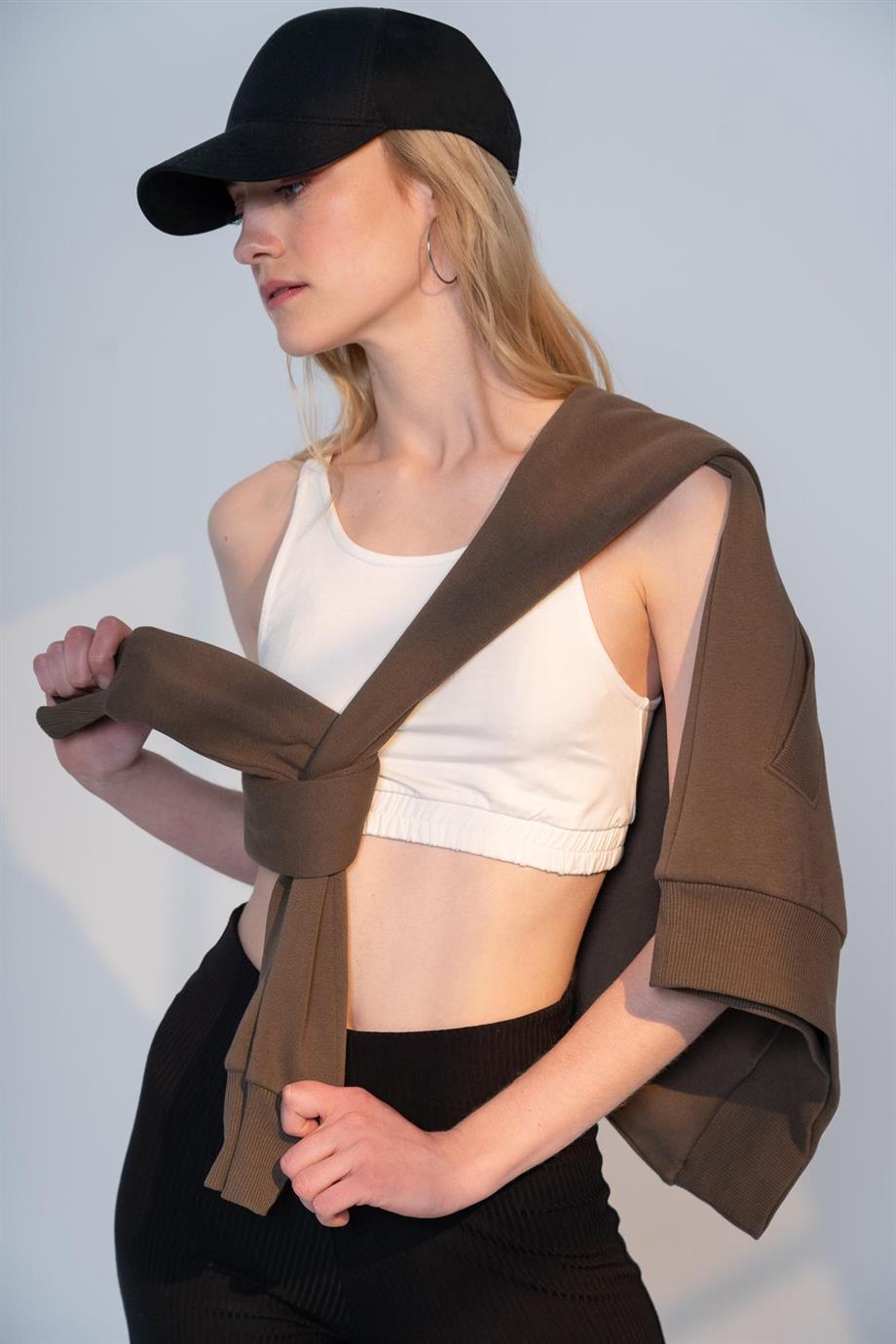 LINA - CROPPED BRA TOP