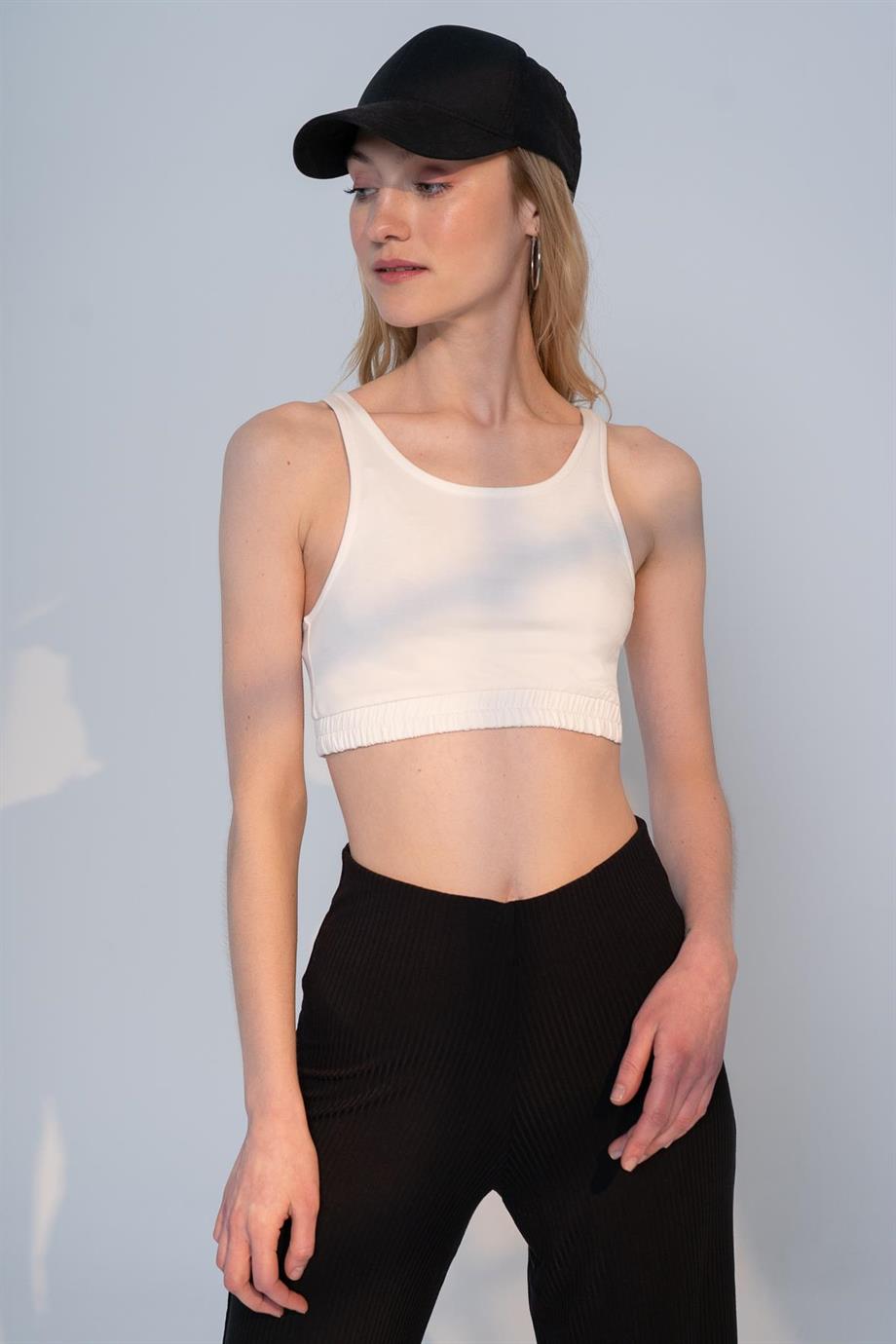 LINA - CROPPED BRA TOP