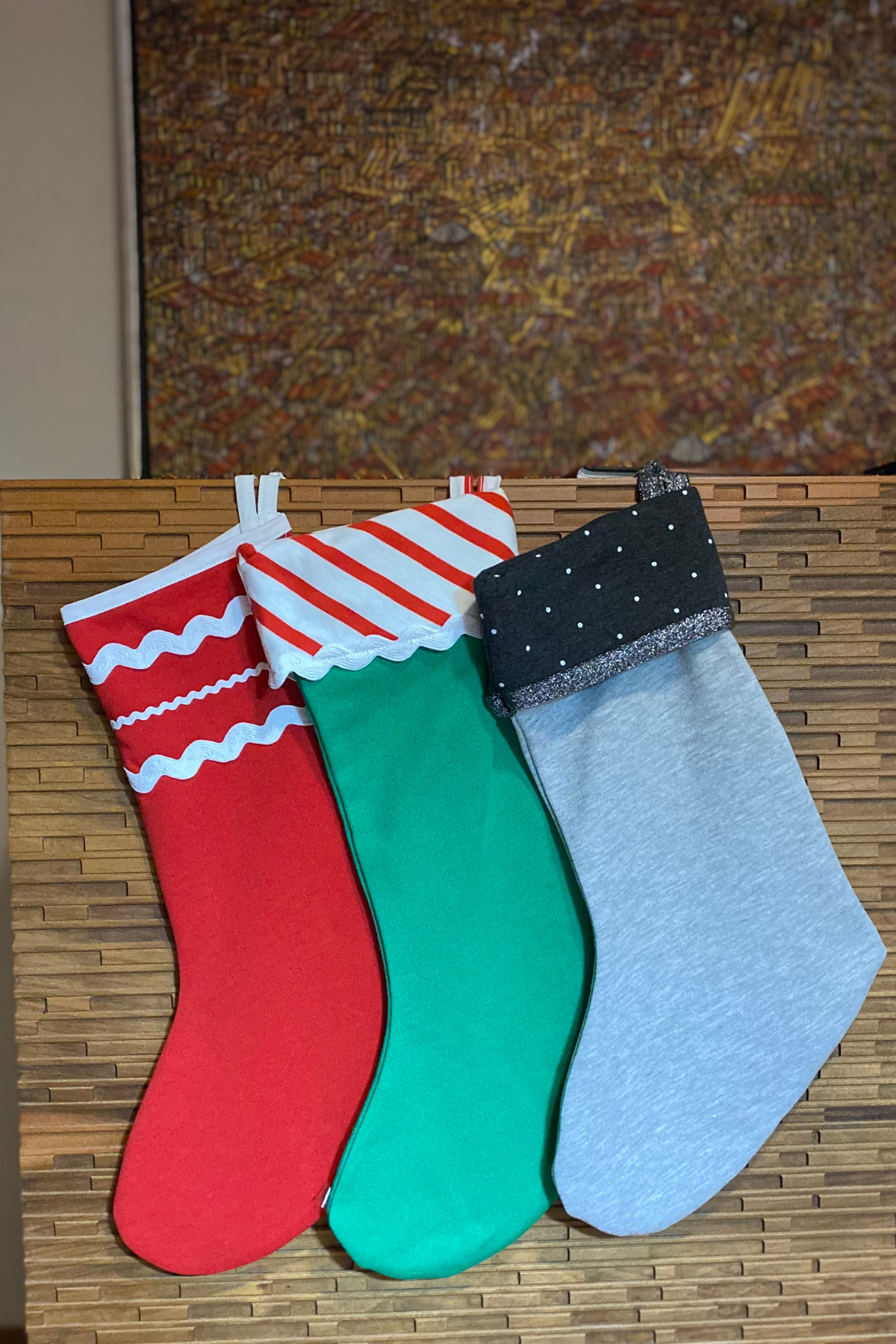 Pine Stocking, Organik Kumaşlı Yılbaşı Çorabı