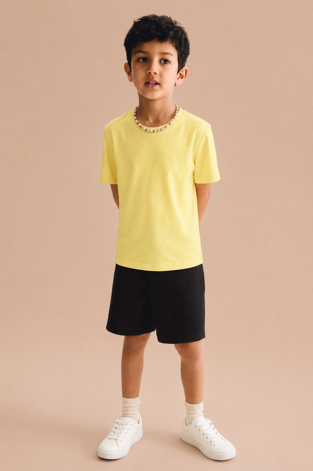 SUNNY TEE, Organik Kumaşlı Kısa Kollu Unisex Çocuk T- shirt