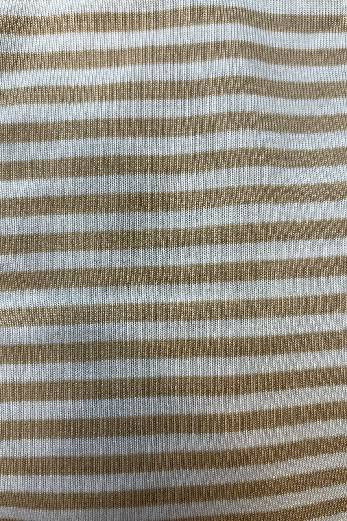 THEA DRESS, 100% Ecovero Viskonlu Çizgili Kısa Kollu Elbise