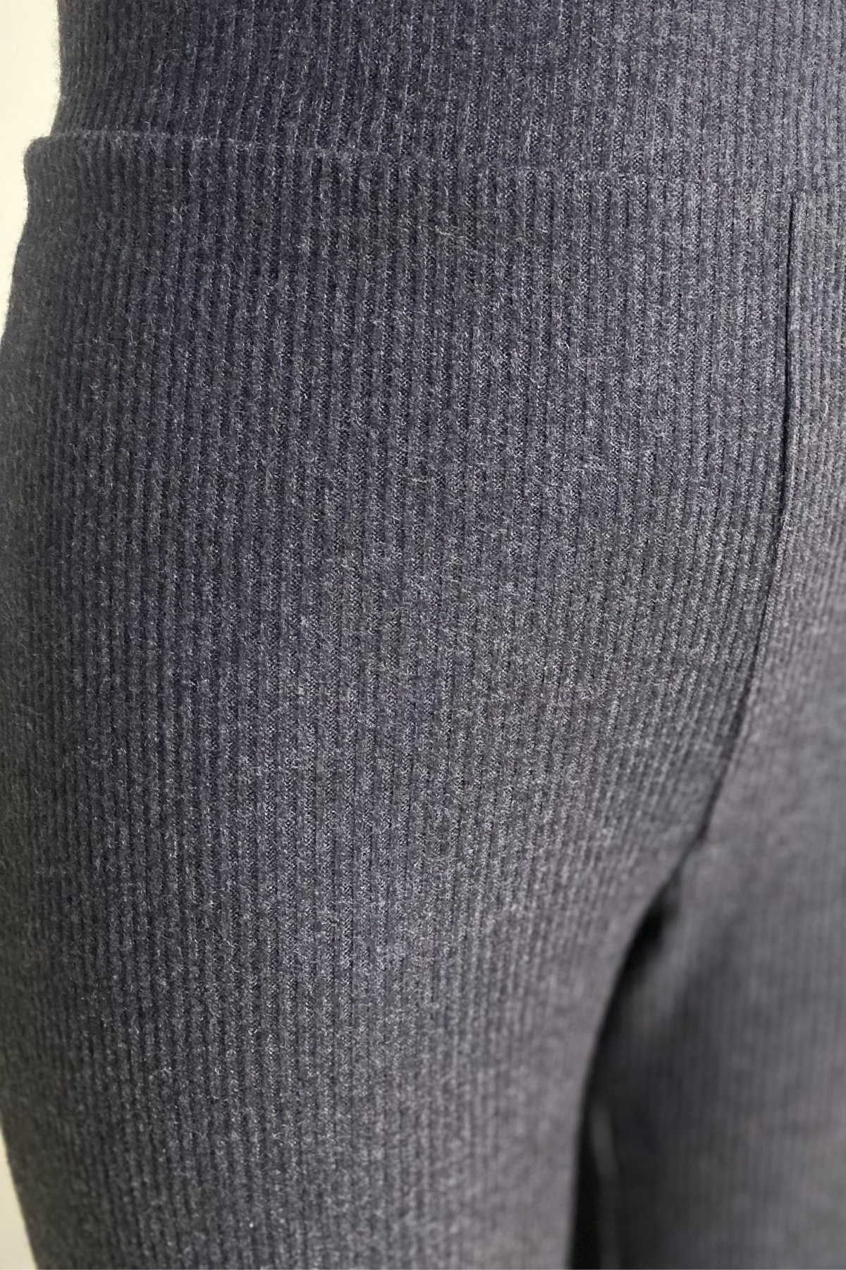 TILDA PANTS, Organik Kumaşlı Bol Paça Ribana Pantolon