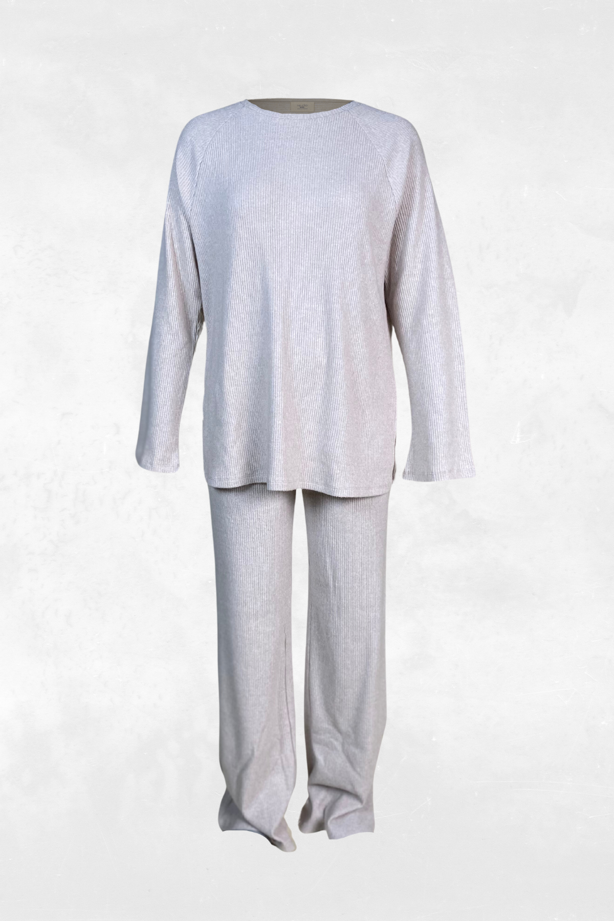 TILDA PANTS, Organik Kumaşlı Bol Paça Ribana Pantolon