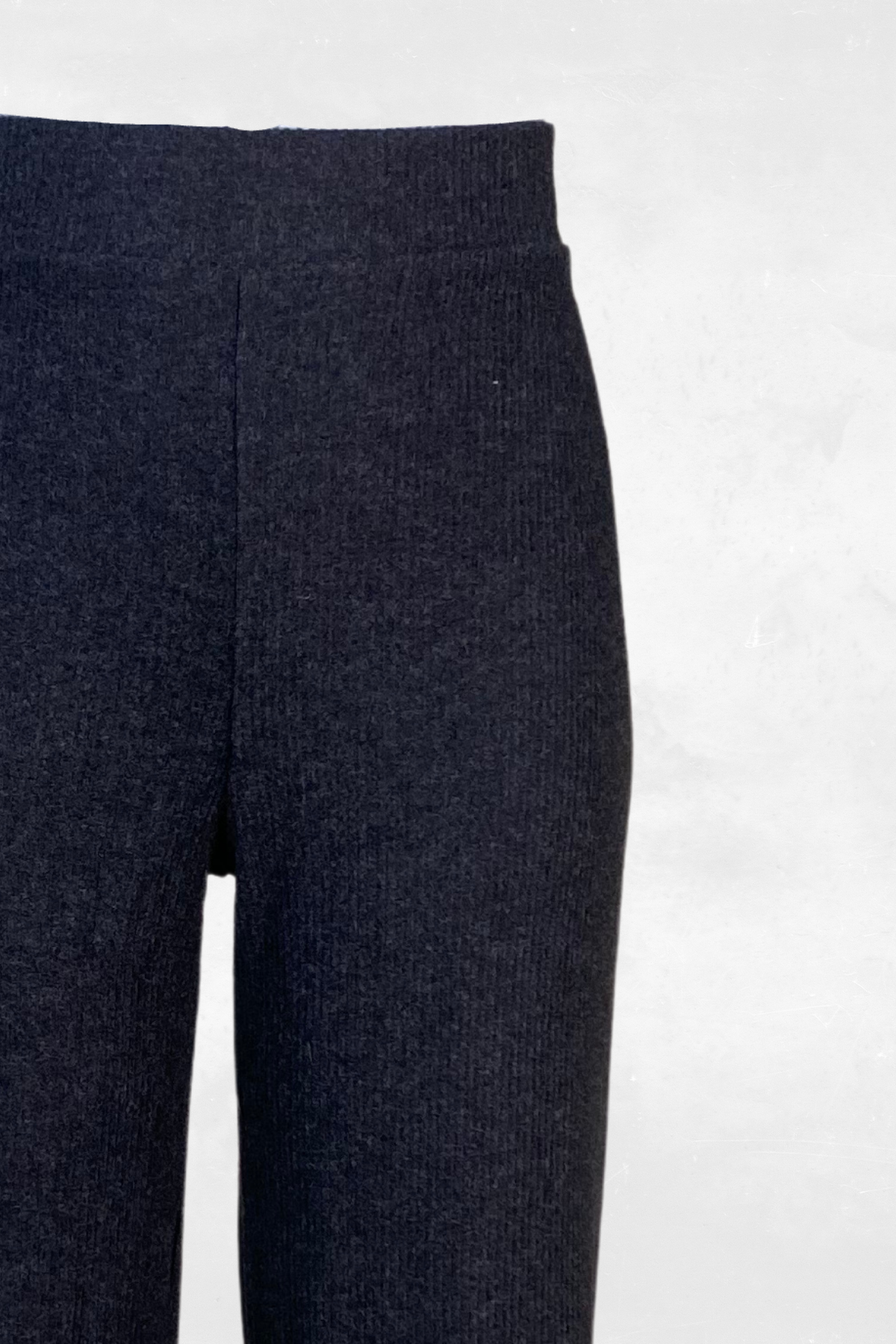 TILDA PANTS, Organik Kumaşlı Bol Paça Ribana Pantolon