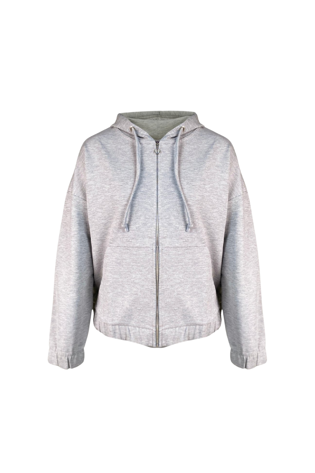VICTORIA, Organik Kumaşlı Fermuarlı Kadın Sweatshirt