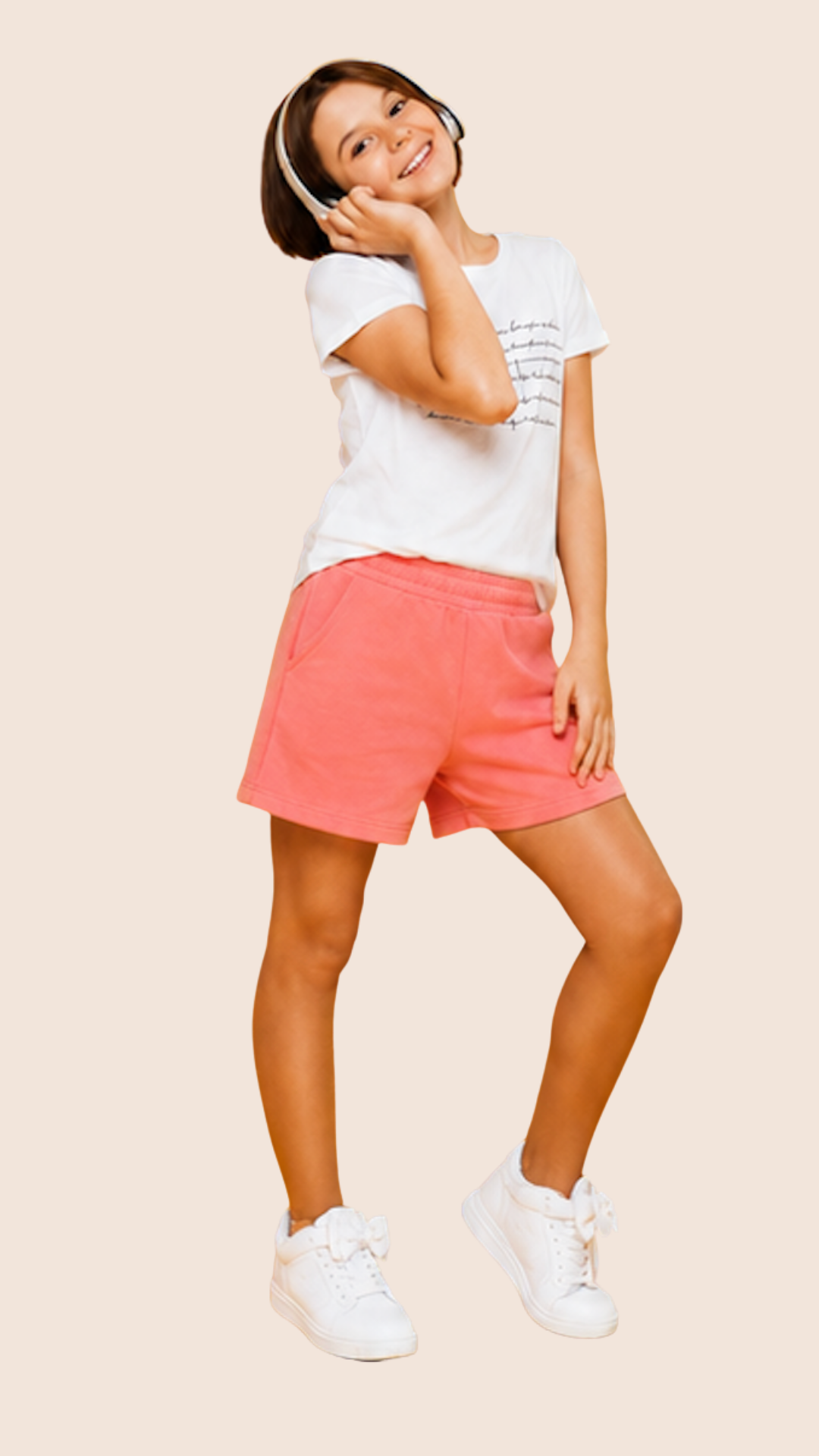 ZELDA, Unisex Kids Short, Organik Kumaşlı Çocuk Şort