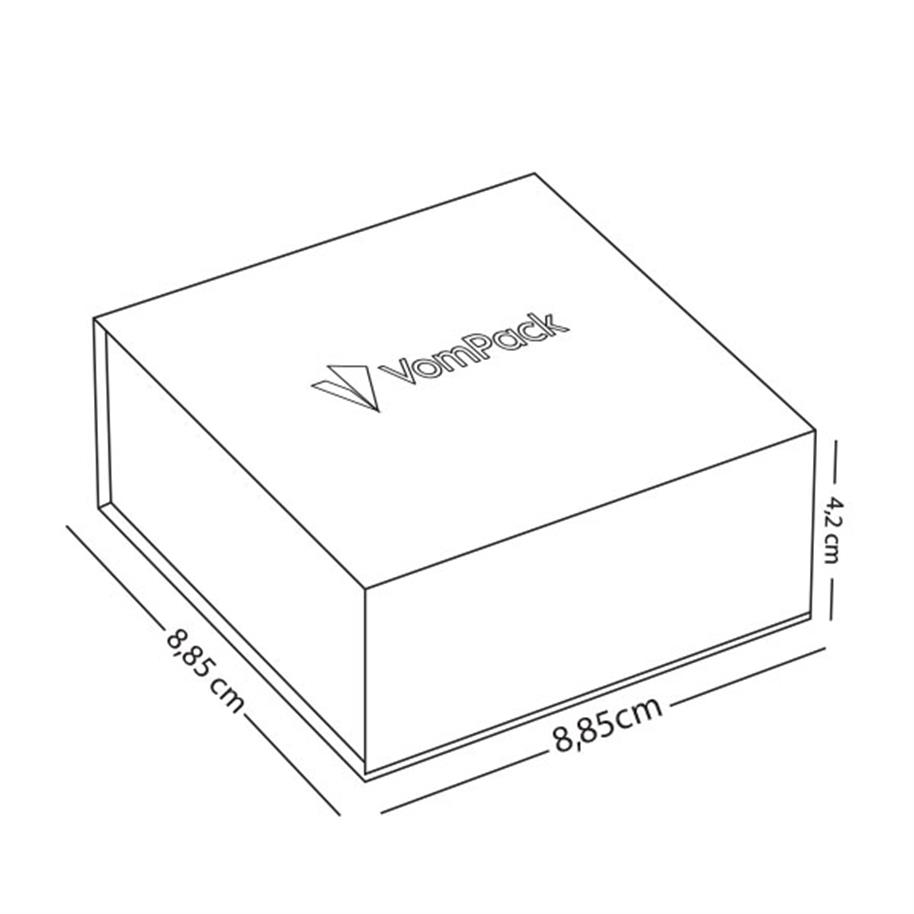 Gold Magnetic Bracelet Box