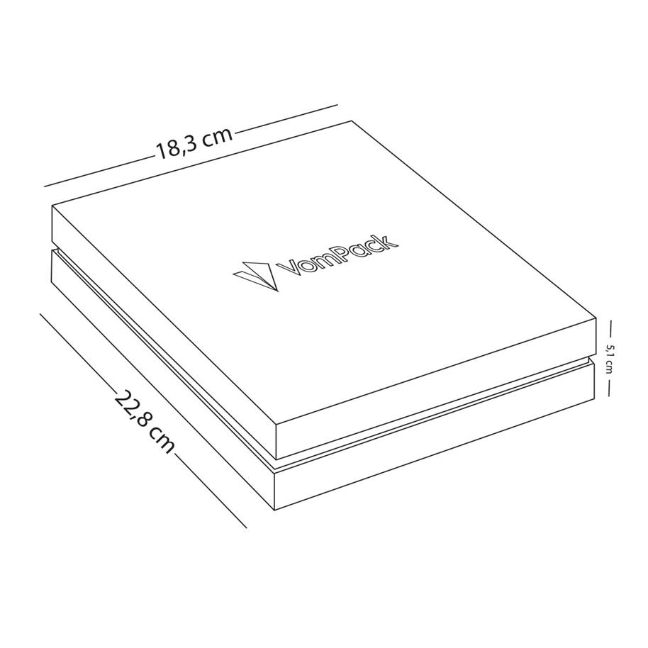 Red Double Lid Set Box
