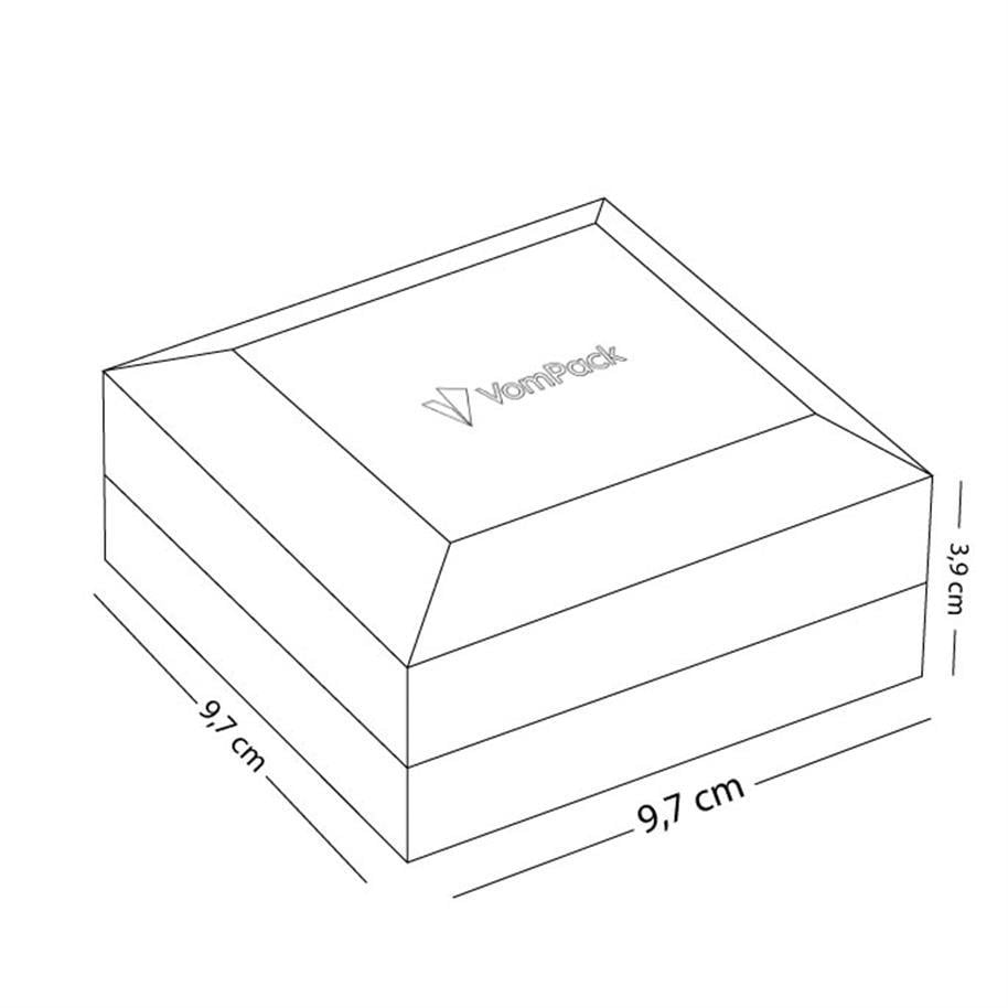 Navy Blue Led Light Bracelet Box