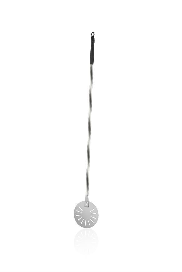 STEEL PIZZA PEEL - PERFORATED