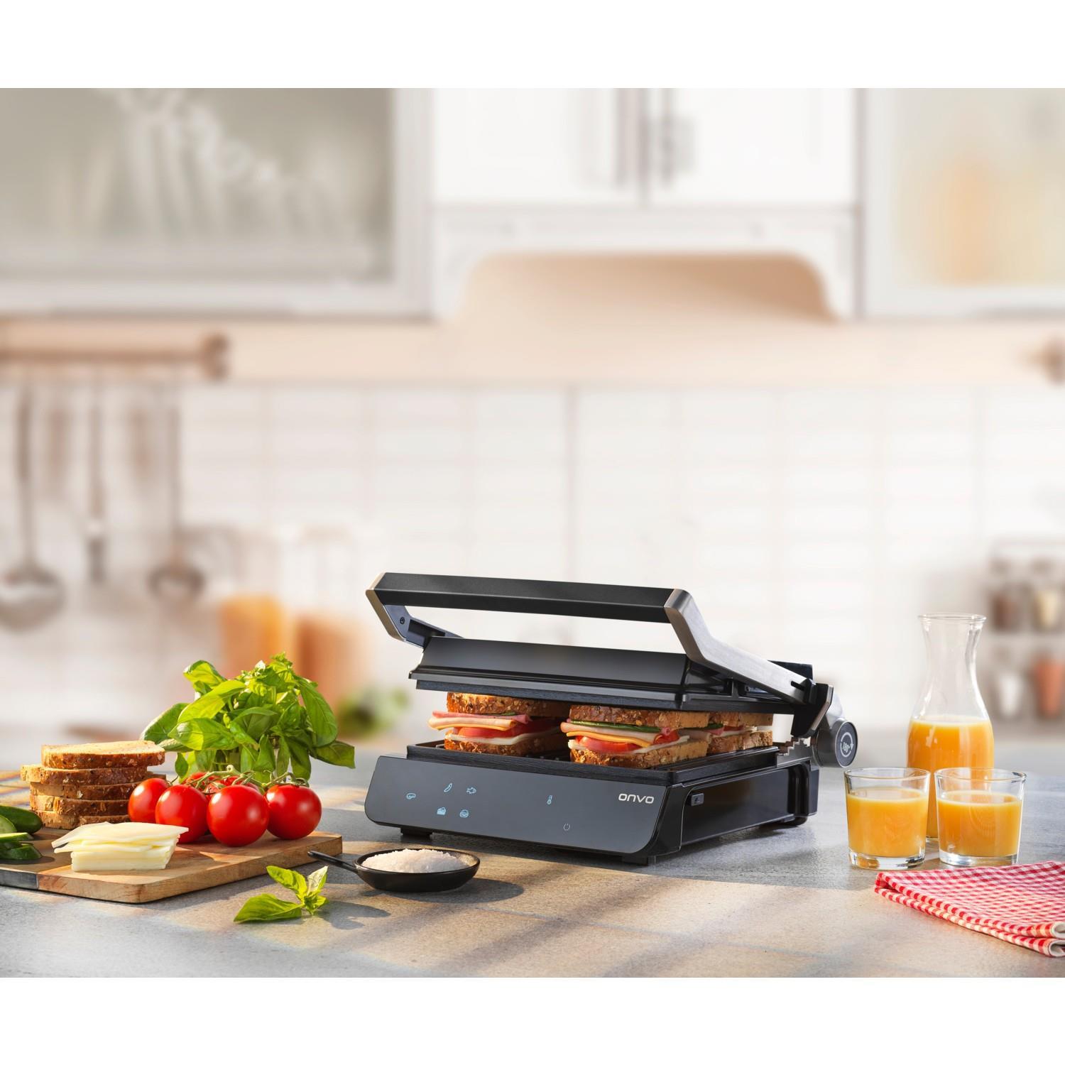TICARIURUN-00484ONVO OVTST01 5 Tost Makinesi Siyah