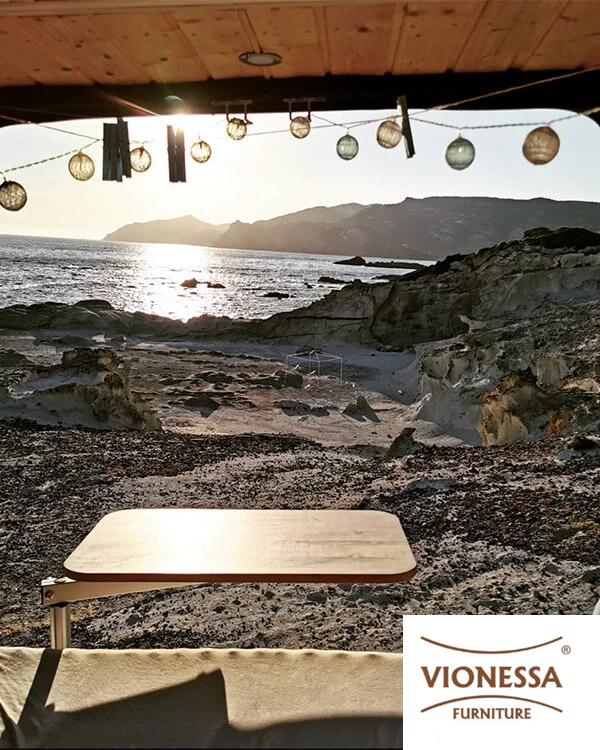 TICARIURUN-00544Vionessa Furniture, Lagun Stoper, Tekne & Karavan, Katlanır Masa Ayağı (GRİ)