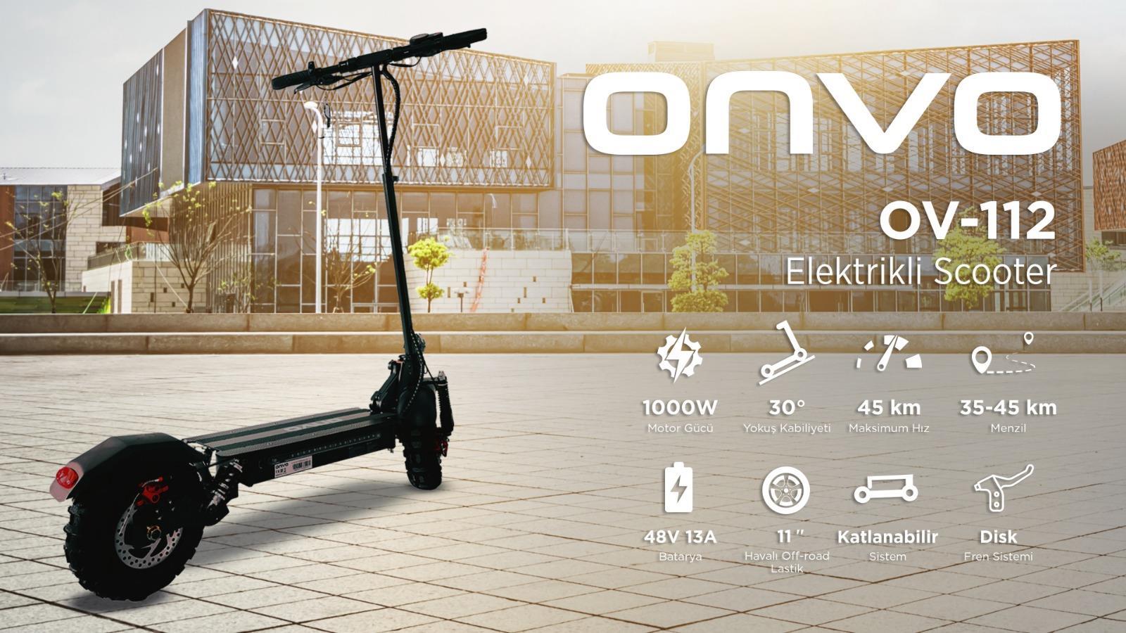 Onvo OV-112 Elektrikli Scooter