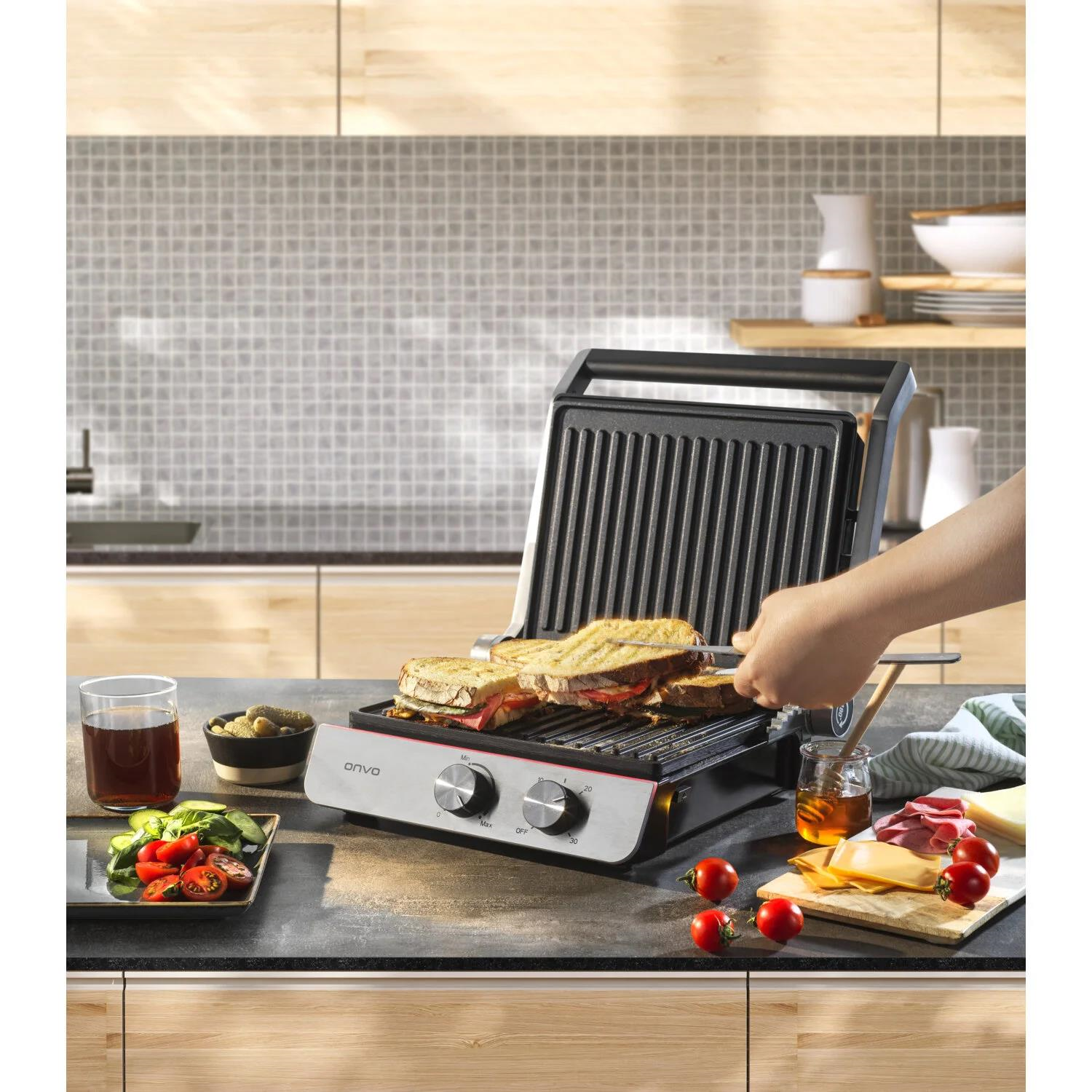 TICARIURUN-00485ONVO OVTST02 Tost Makinesi İnox