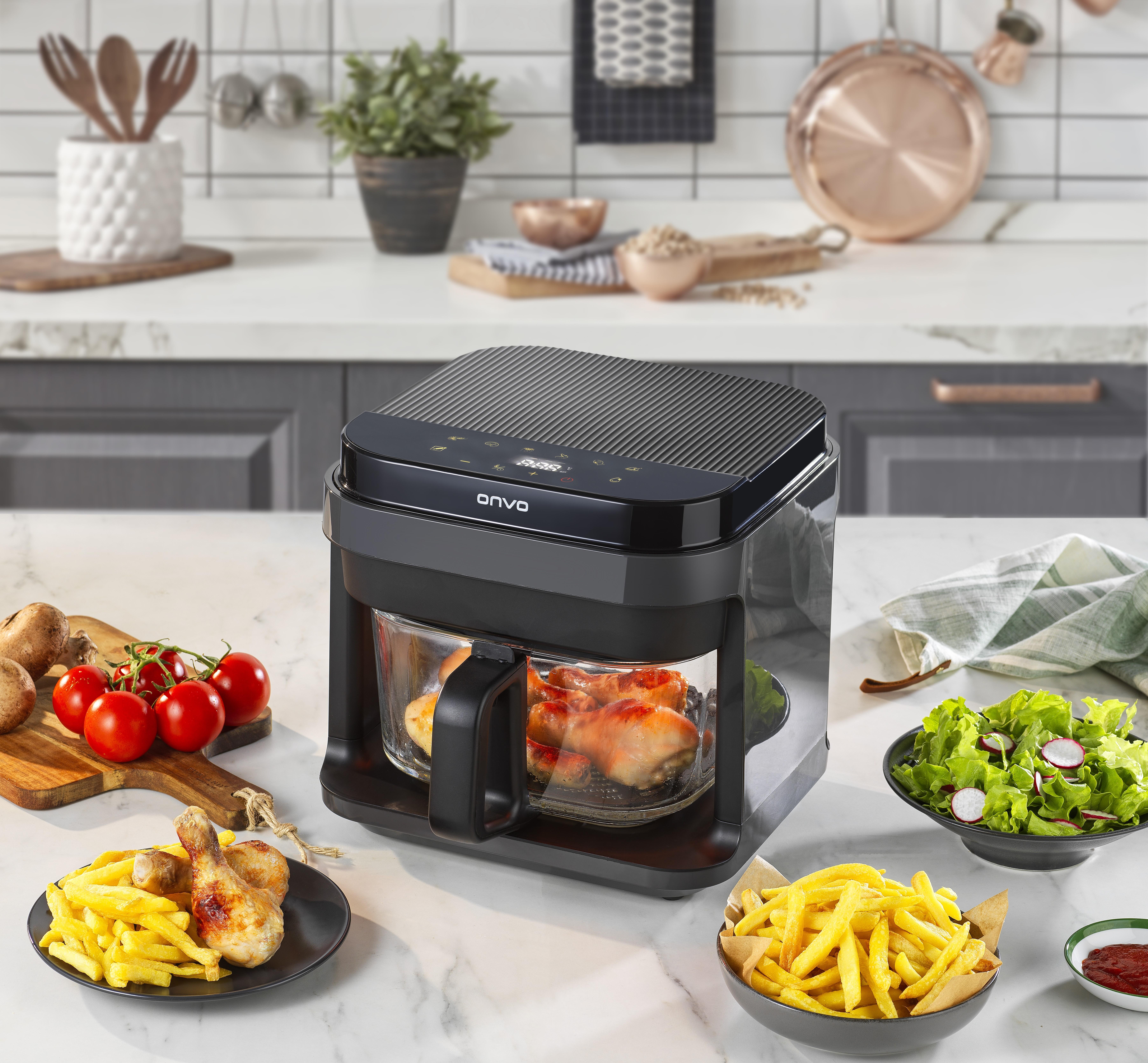 TICARIURUN-00486ONVO OVFRY10 CAM AIR FRYER 5 LT