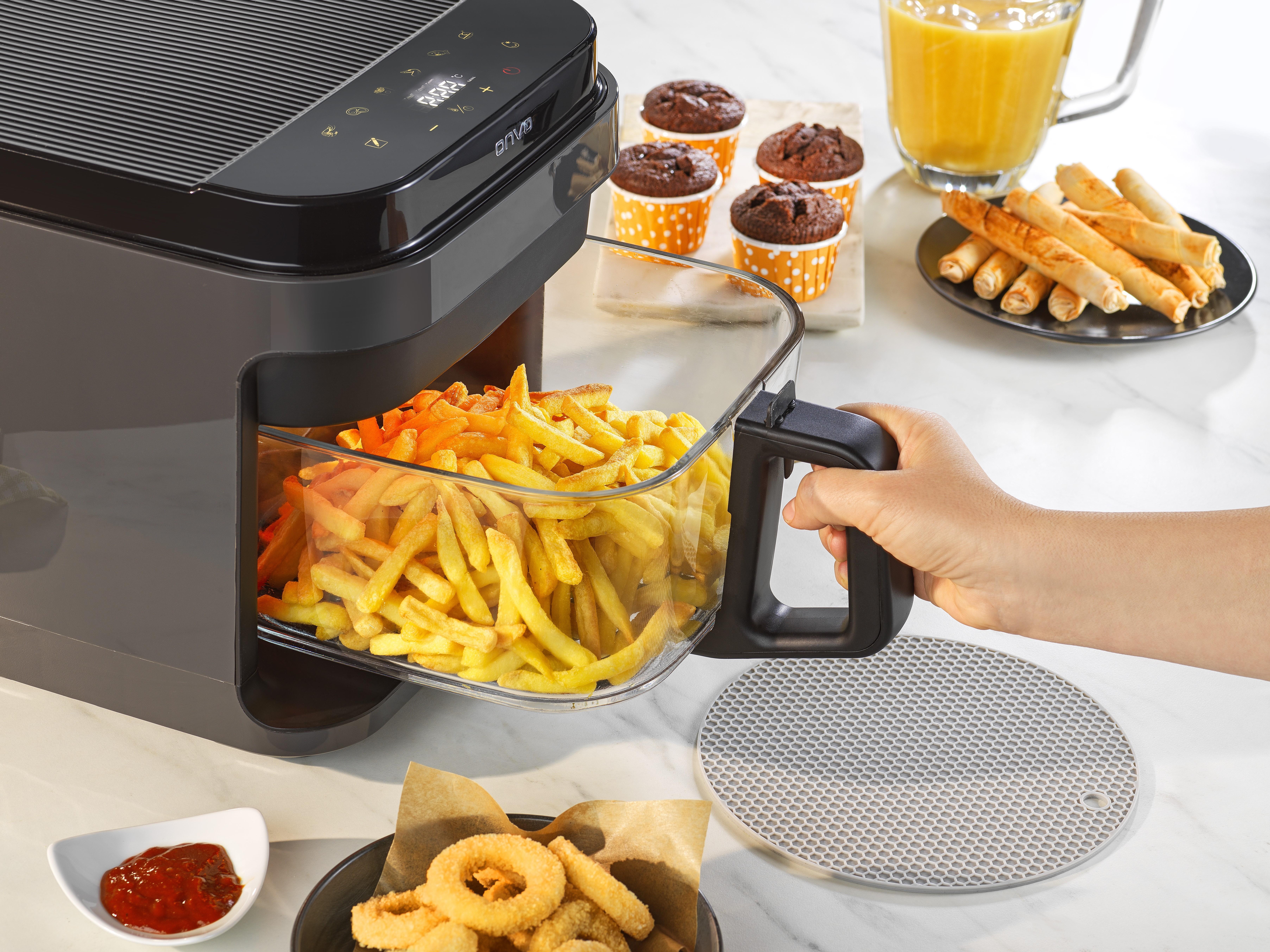 TICARIURUN-00486ONVO OVFRY10 CAM AIR FRYER 5 LT