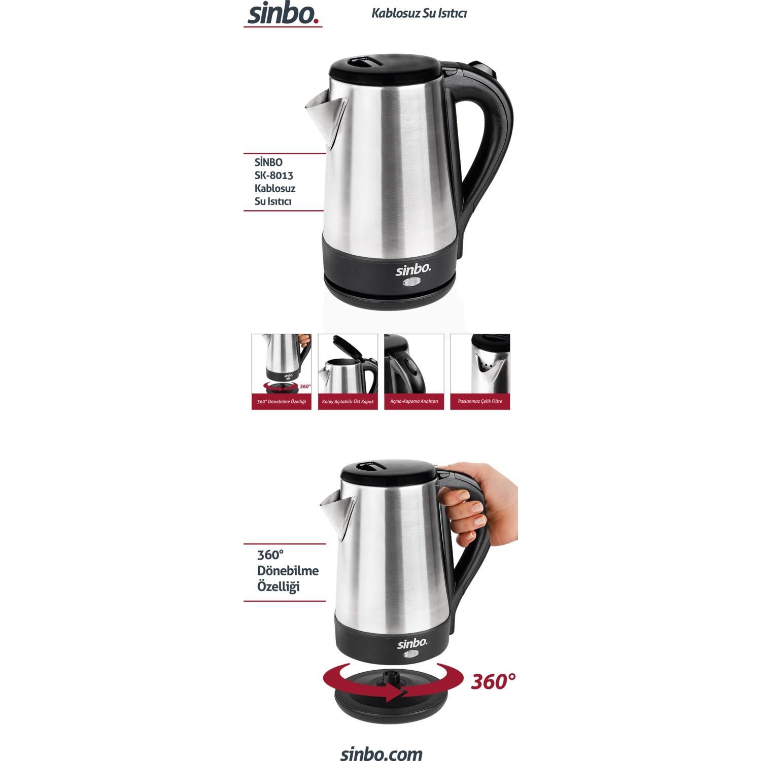 SİNBO SK-8013 SU ISITICI