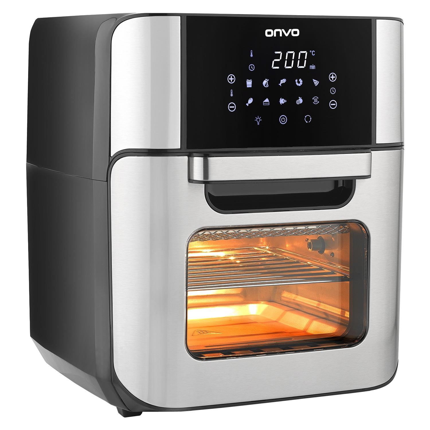 Onvo OVFRY09 Oven Airfryer 12 lt Yağsız Fritöz