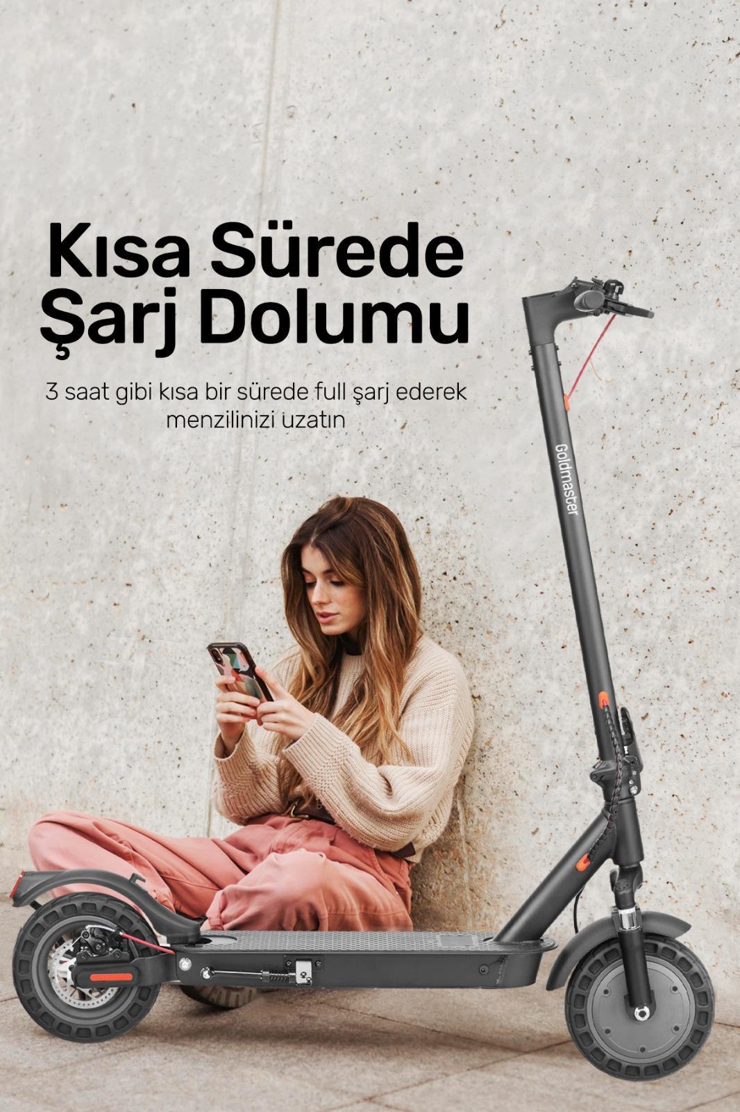 GOLDMASTER PROENERGY 500W ÖN ARKA SÜSP. E-SCOOTER