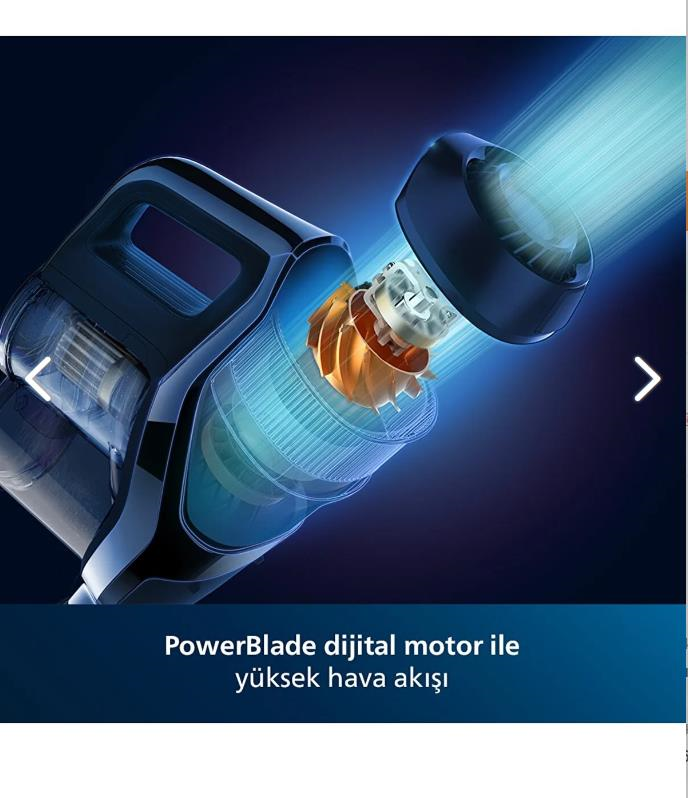 PHILIPS XC 7043/01 ŞARJLI DİKEY SÜPÜRGE 