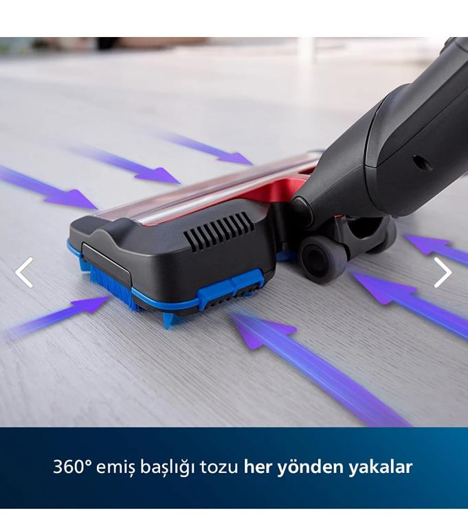 PHILIPS XC 7043/01 ŞARJLI DİKEY SÜPÜRGE 