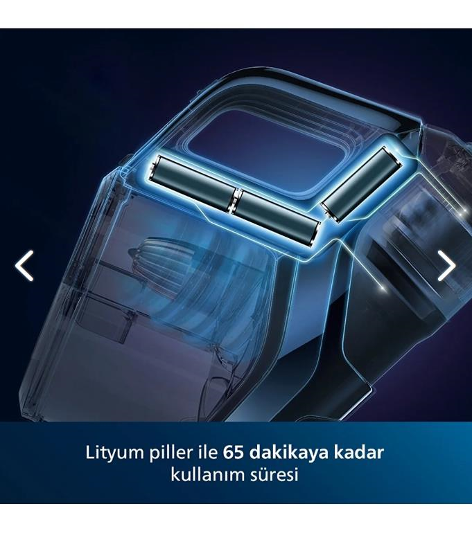 PHILIPS XC 7043/01 ŞARJLI DİKEY SÜPÜRGE 