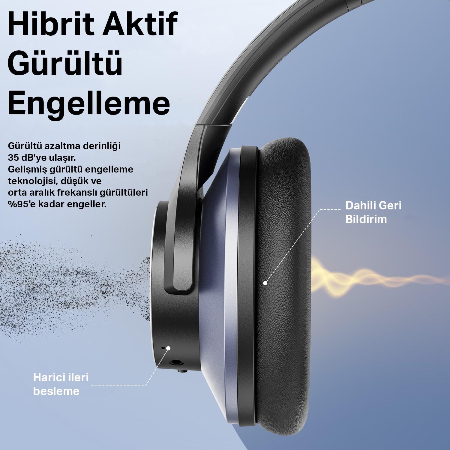 OneOdio A10 Bluetooth Kulak Üstü Kulaklık 
