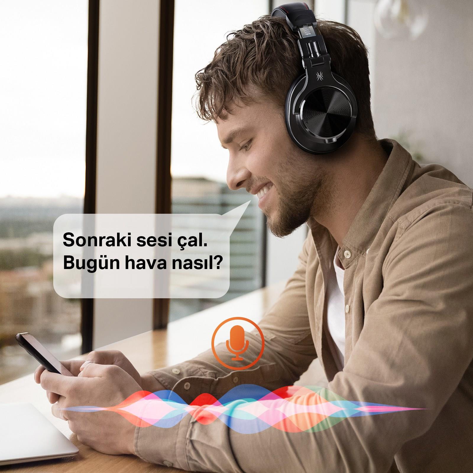 OneOdio A70 Siyah Bluetooth Kulak Üstü Kulaklık
