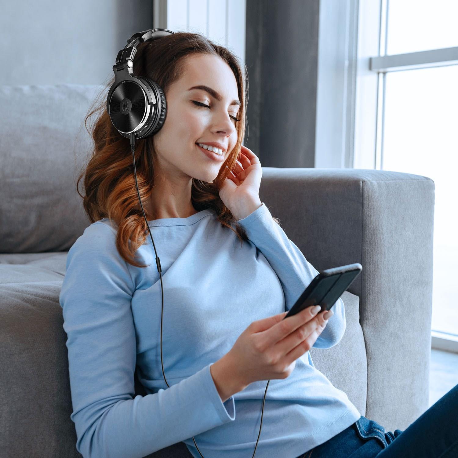OneOdio Pro 10 Siyah Kulak Üstü Dj Kulaklığı