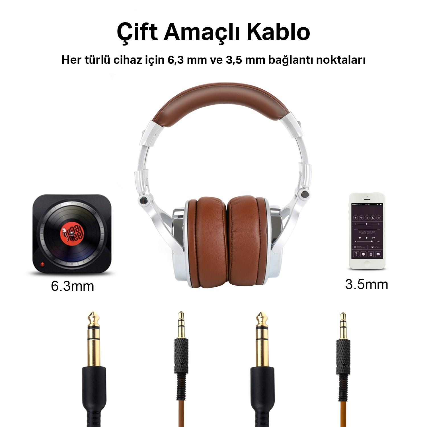 OneOdio Pro 30  Kulak Üstü Kablolu Dj Kulaklığı