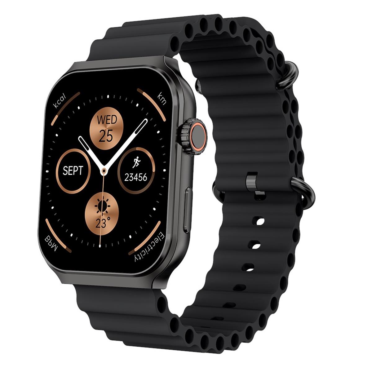 X-Level XW8012B X-WearSmart  Bluetooth aramalı 1.96-inch Akıllı Saat Siyah