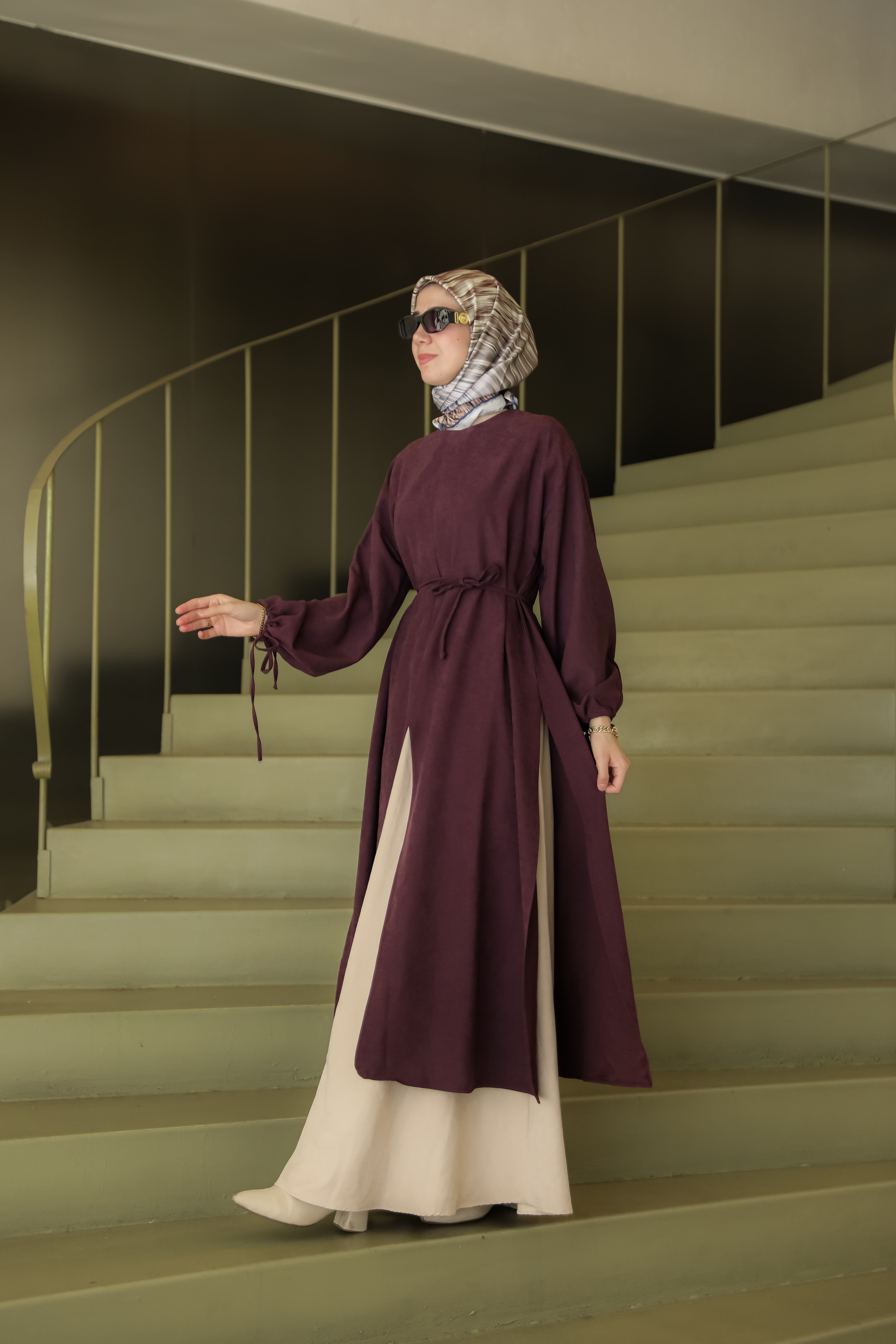 Mürdüm NSR 5169 YIRTMAÇLI TUNİK ETEK TAKIM