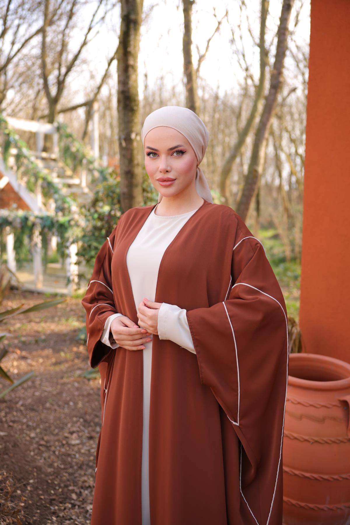 Taba Biyeli Abaya Takım Nsr5081