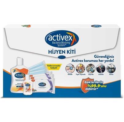 ACTIVEX HJKIT 300 ml. AKTIF+100+15x3+MASK ET*6
