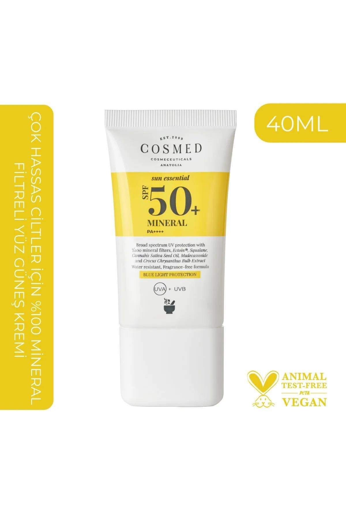 COSMED MINERAL SPF 50 - 40 ML GUNES KREMI